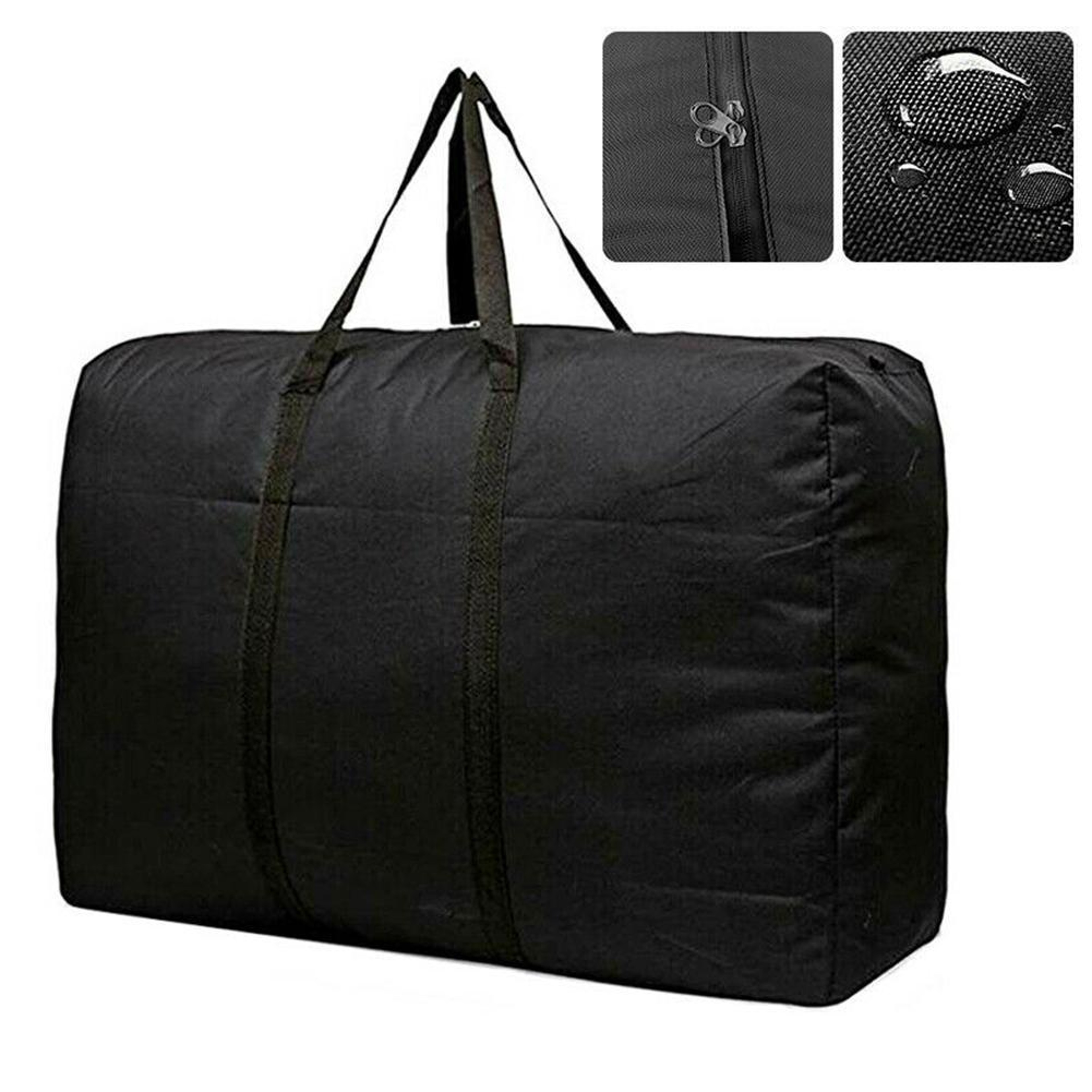 Extra Large Waterproof Moving Bag Foldable Storage Bag With Handles 5