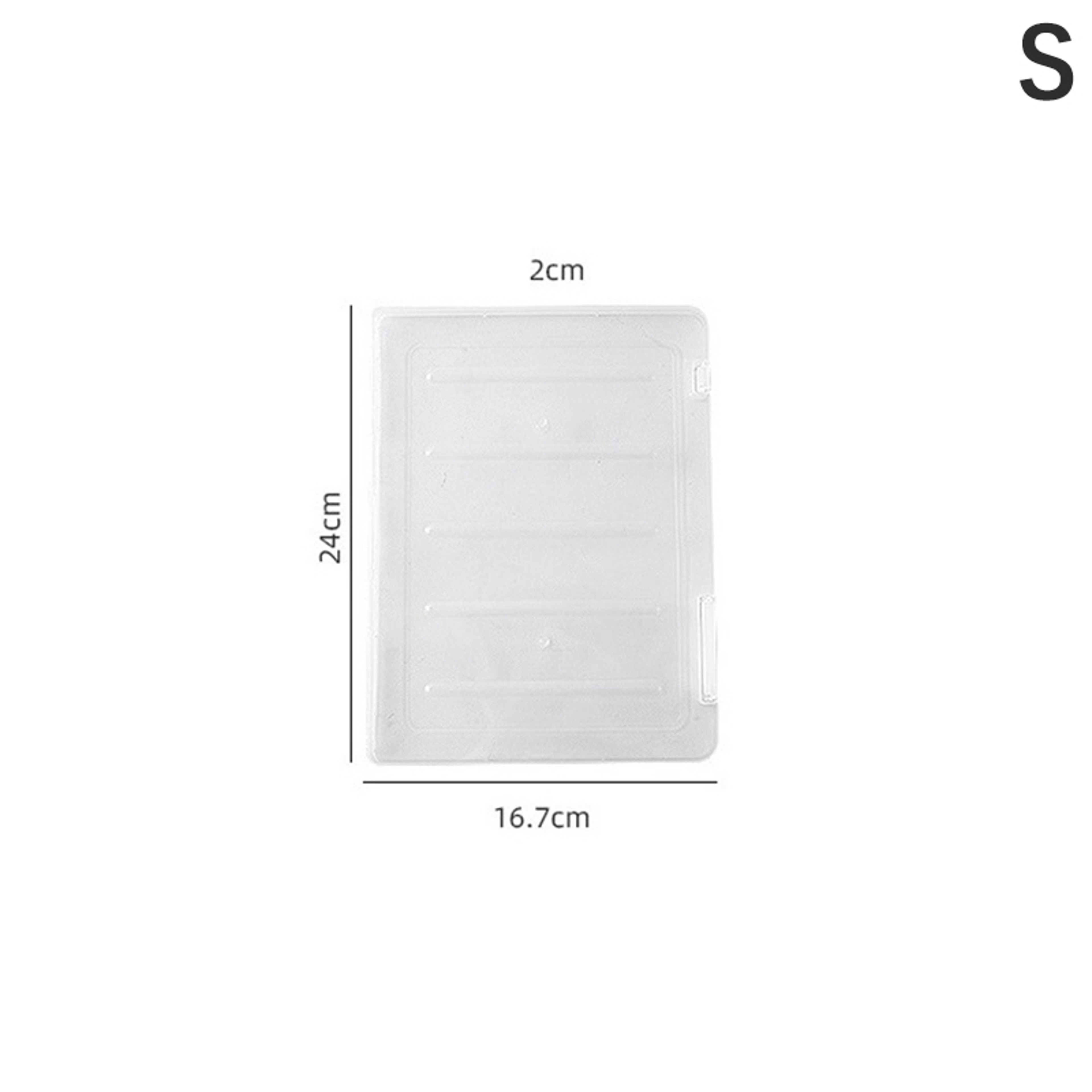 Portable A4 File Storage Box Multi Layer Document Organizer 6
