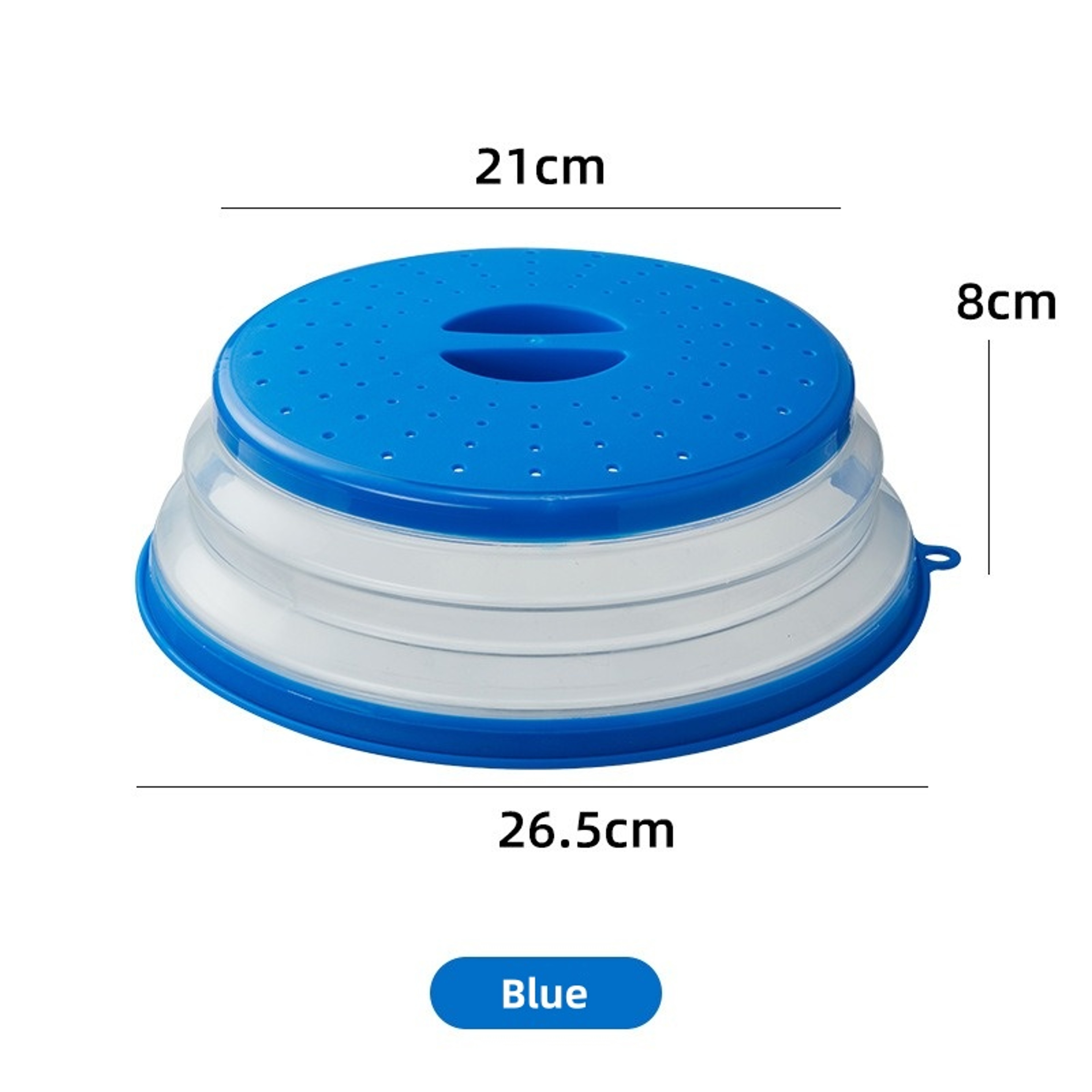 Collapsible Microwave Splatter Cover With Vented Lid And Multipurpose Mat 8