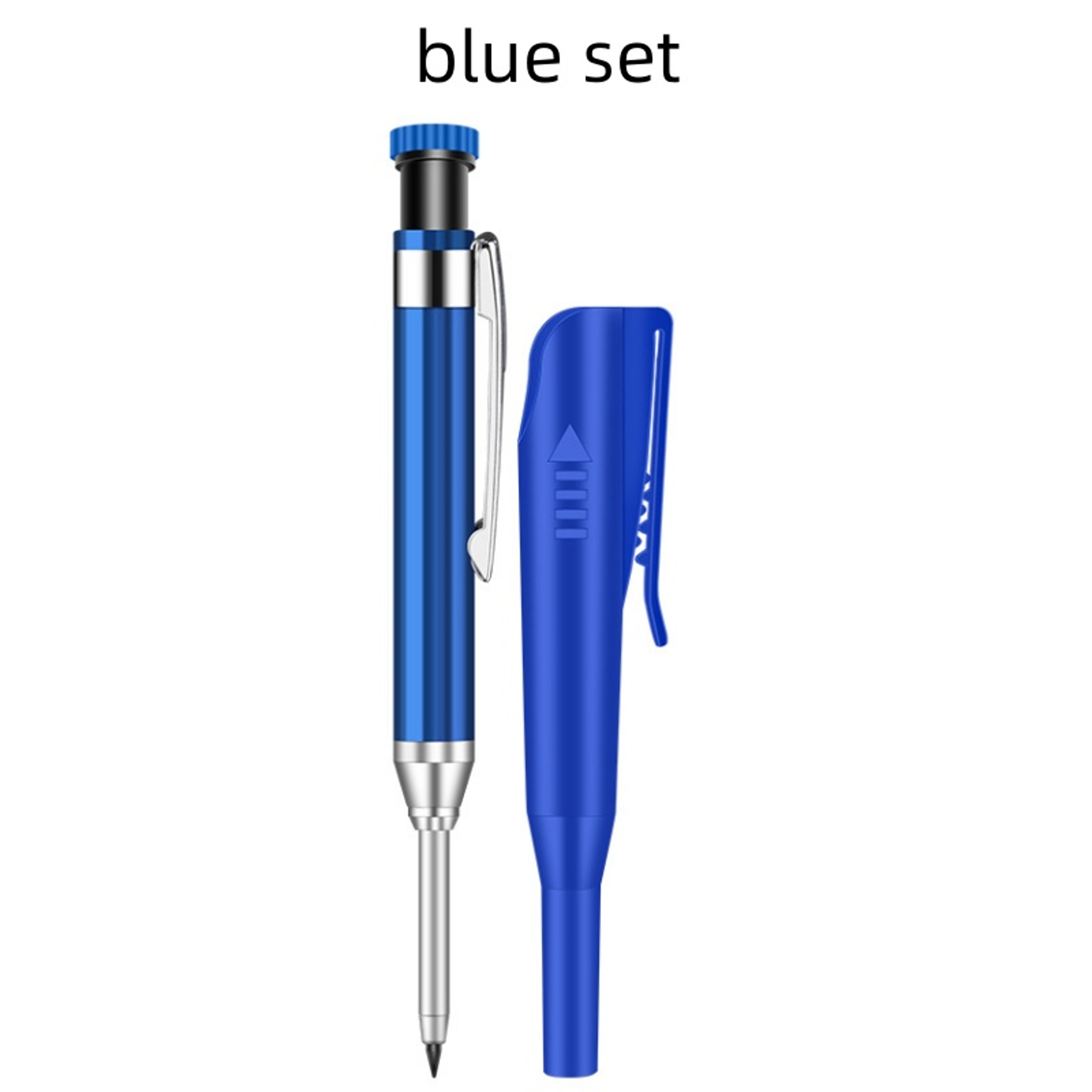 Carpenter Mechanical Pencil Deep Hole Woodworking Marker 6