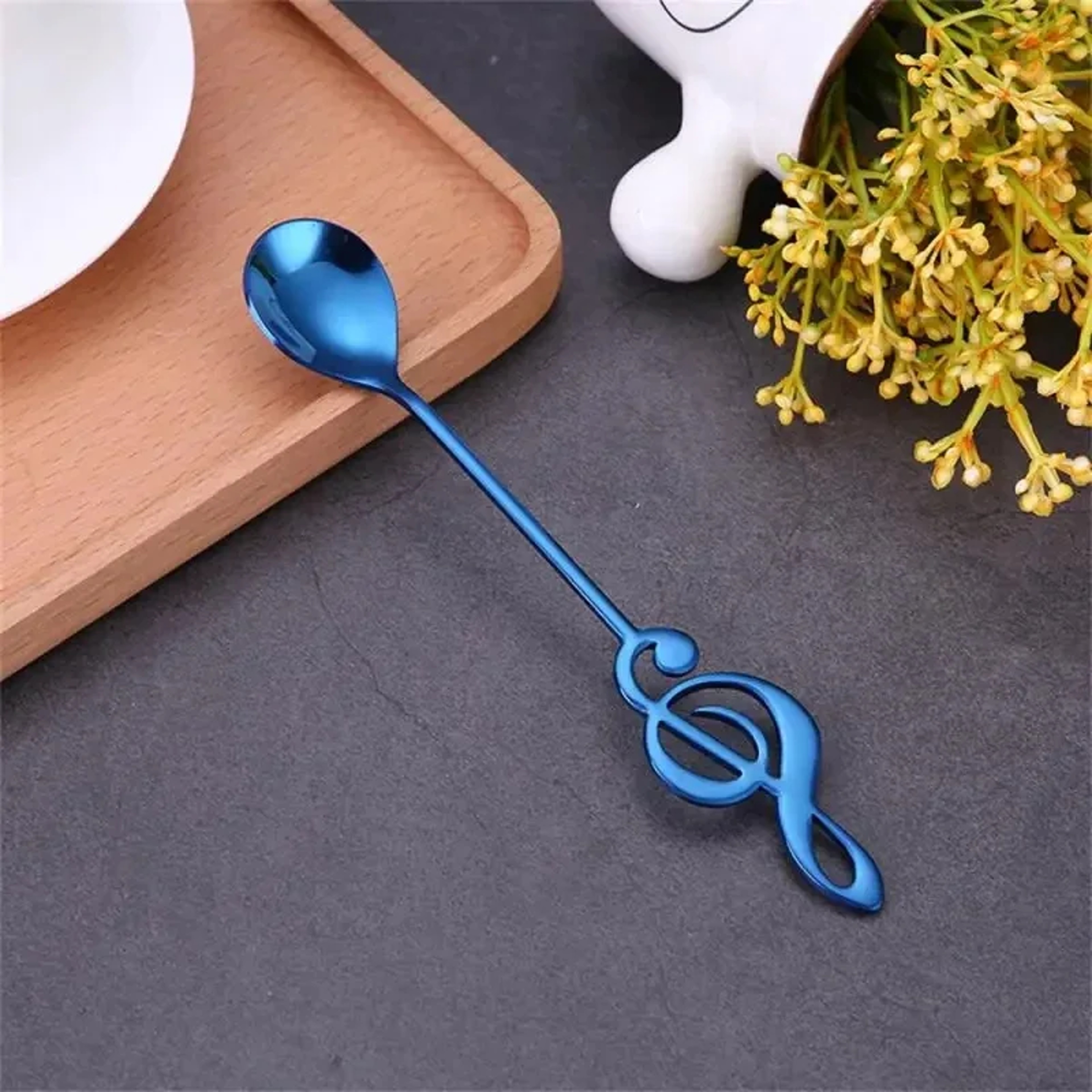 Musical Note Coffee Spoon Stainless Steel Dessert and Tea Stirring Spoon – view 9