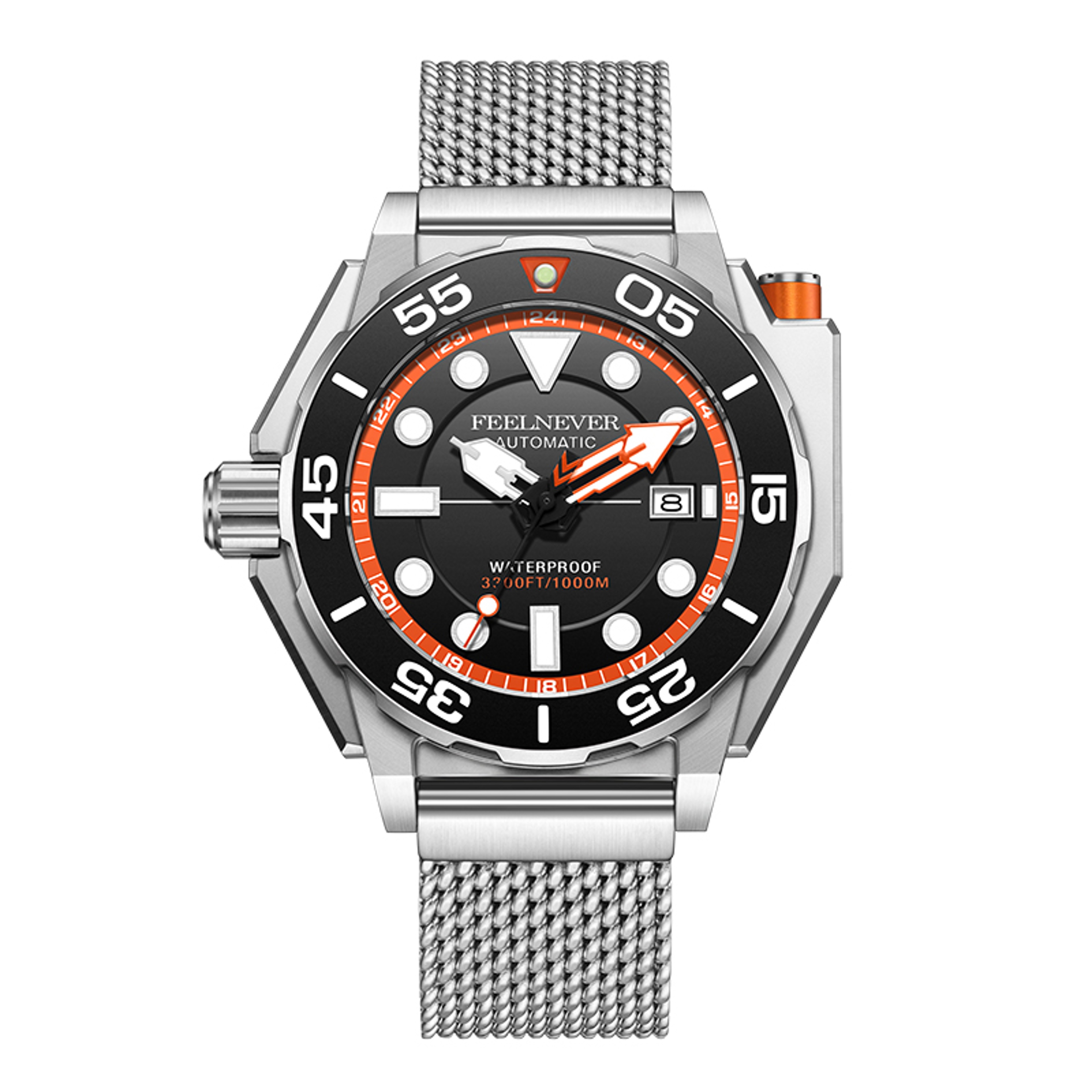 FeelNever Luxury Automatic Mechanical Watch for Men Waterproof Business Wristwatch – view 7