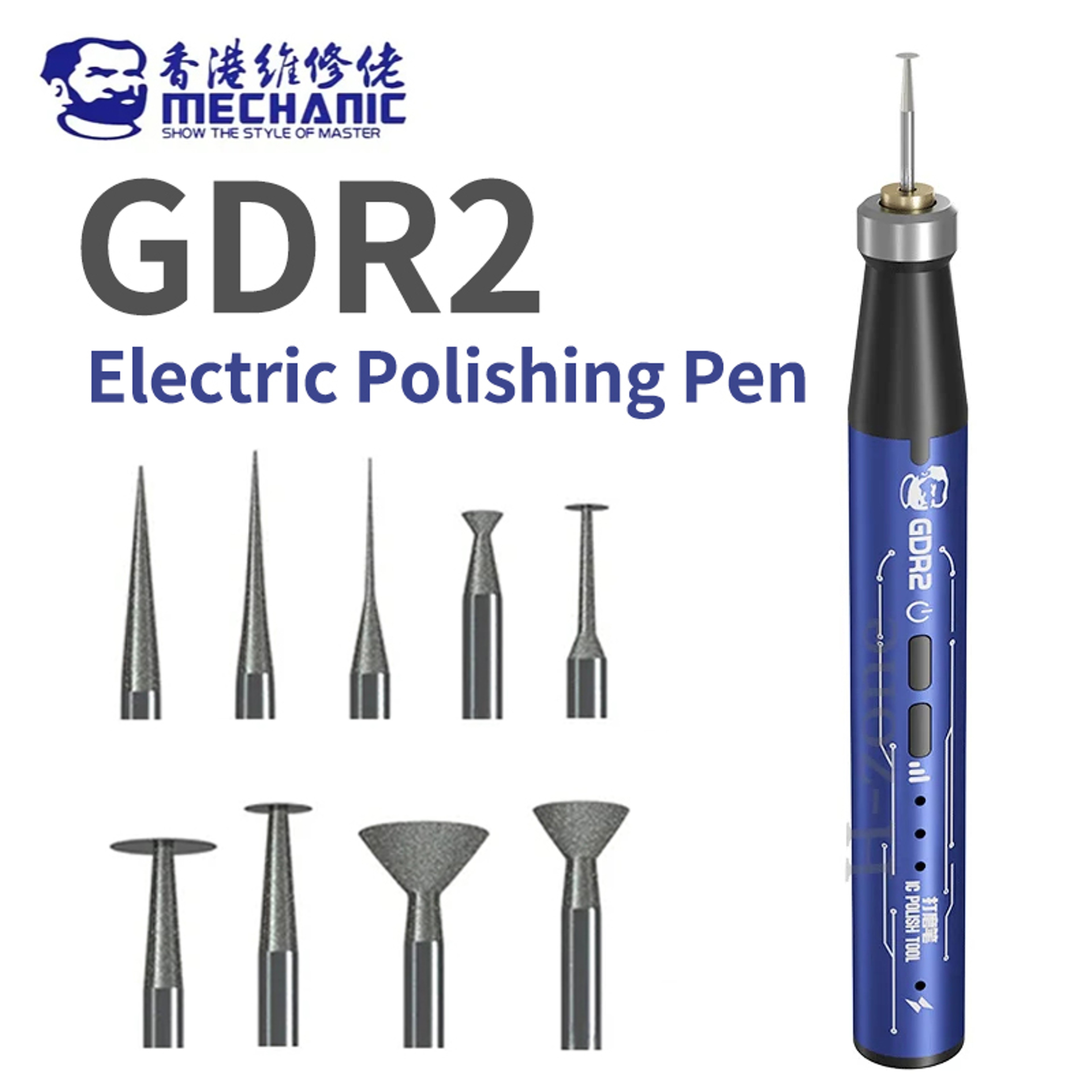 Electric Polishing Pen Cordless PCB Grinding Tool For Precision Phone Repair 6