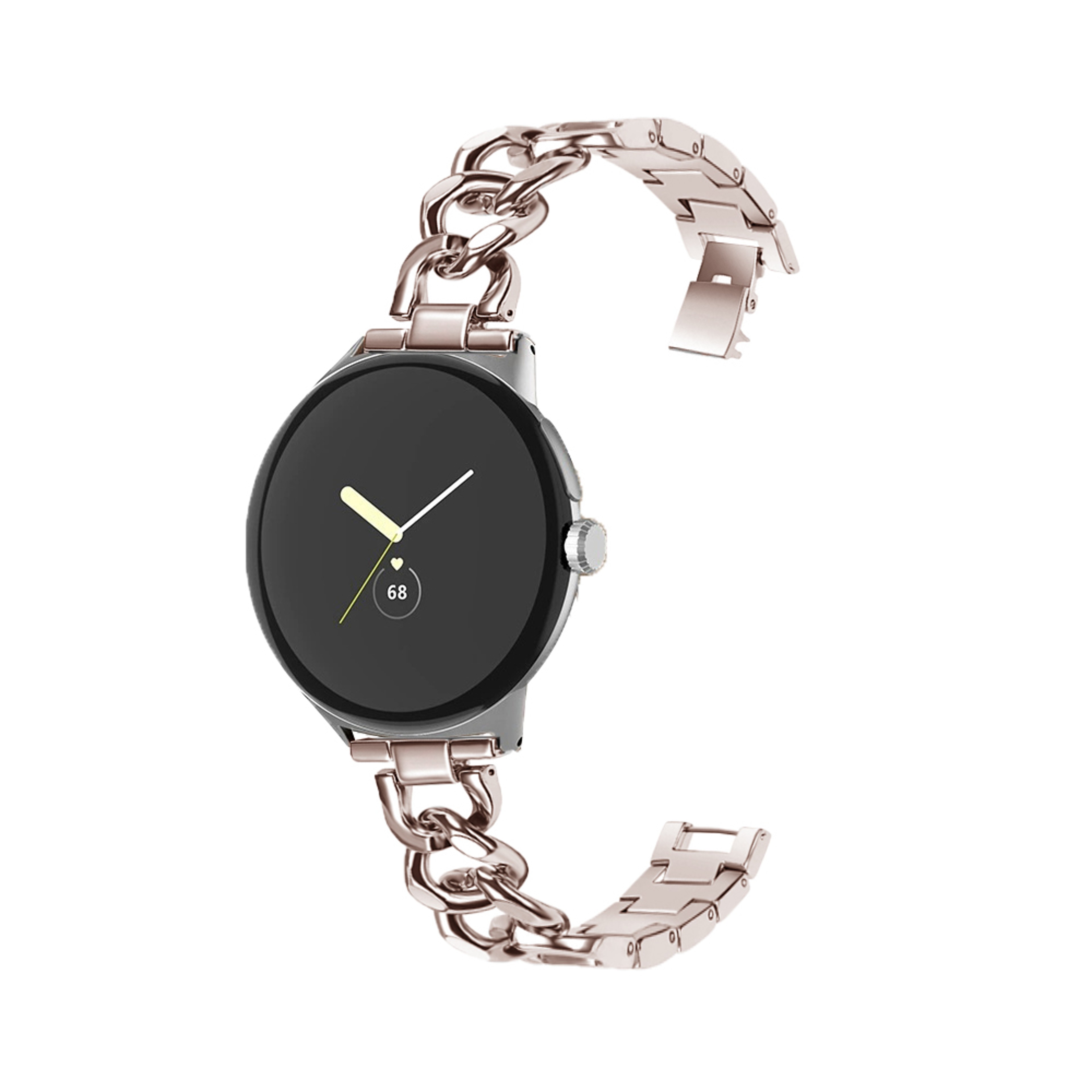Google Pixel Watch Milanese Strap Stainless Steel Magnetic Replacement Band – view 7