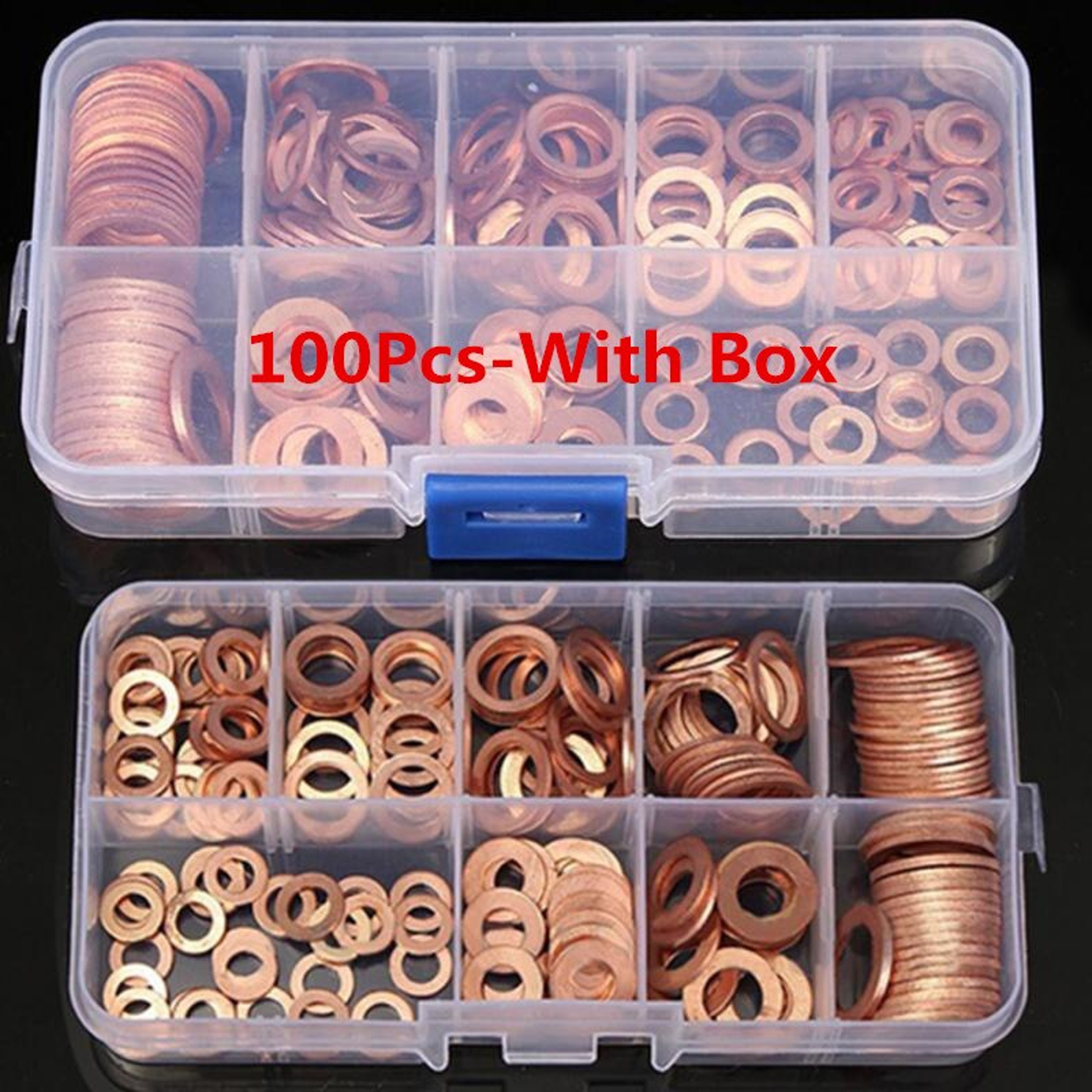 Copper Washer Assortment Kit For Sump Plug Sealing 2