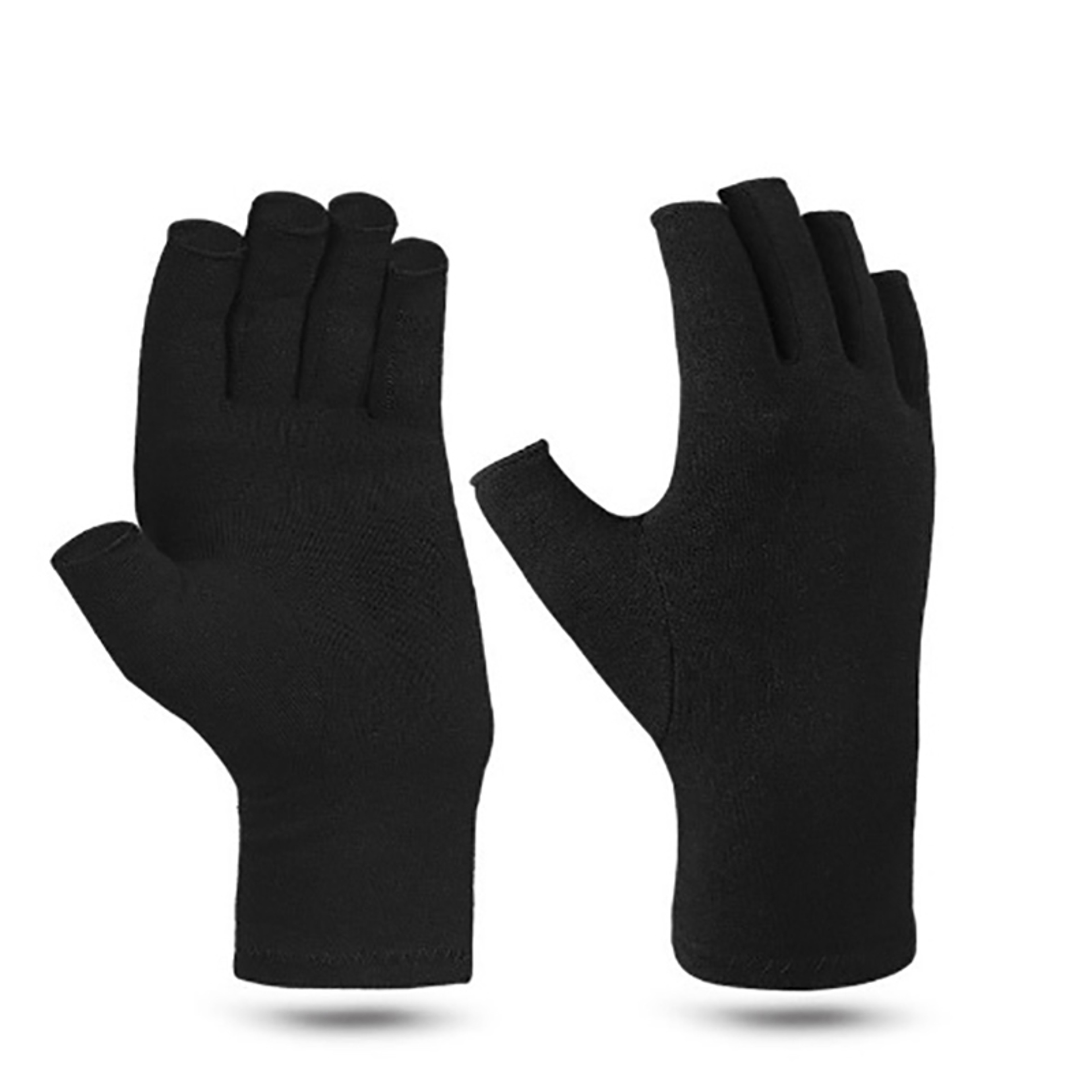 Comfort Support Fingerless Compression Gloves For Hand And Joint Relief 8