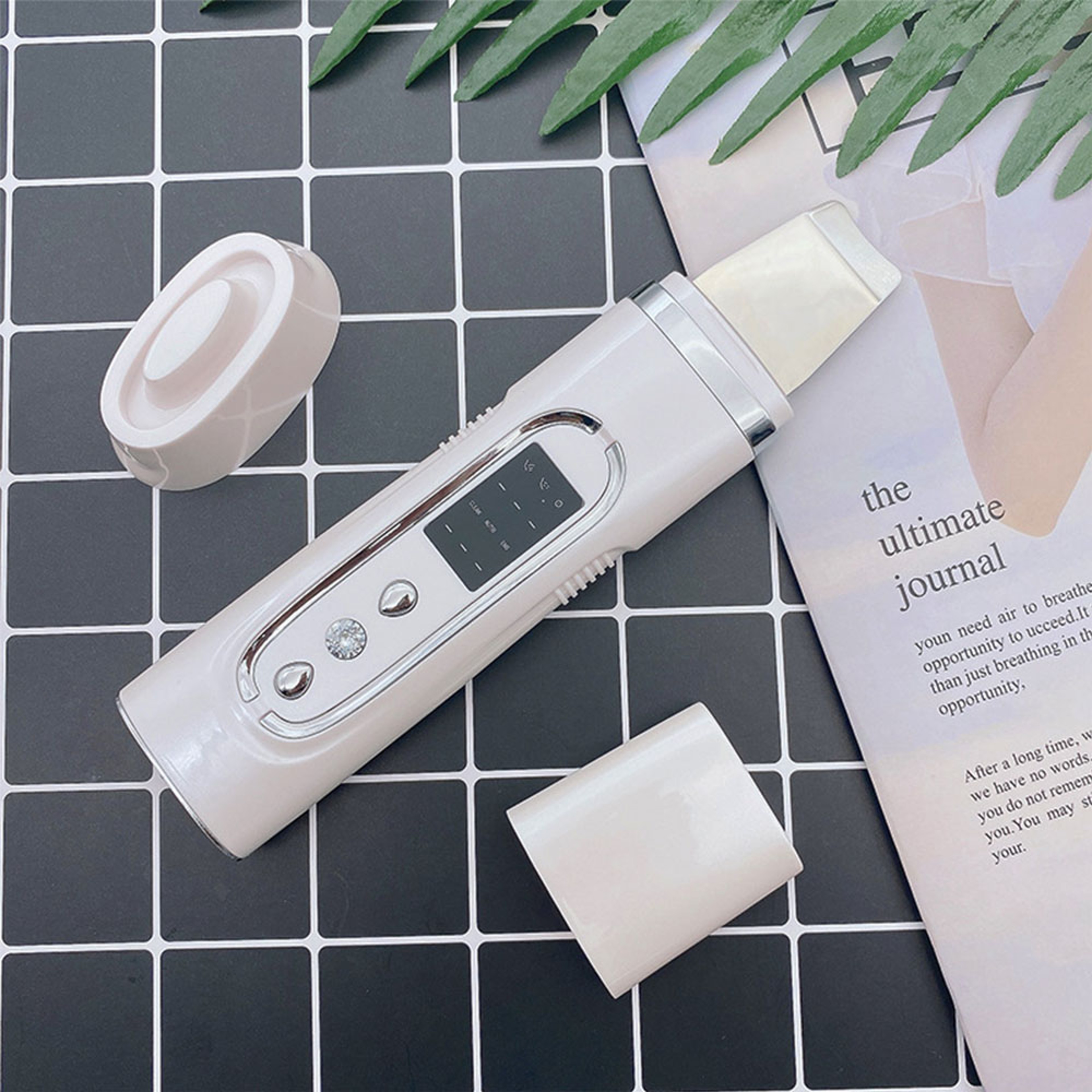 Ultrasonic Skin Scrubber Deep Pore Cleanser Blackhead Remover 4