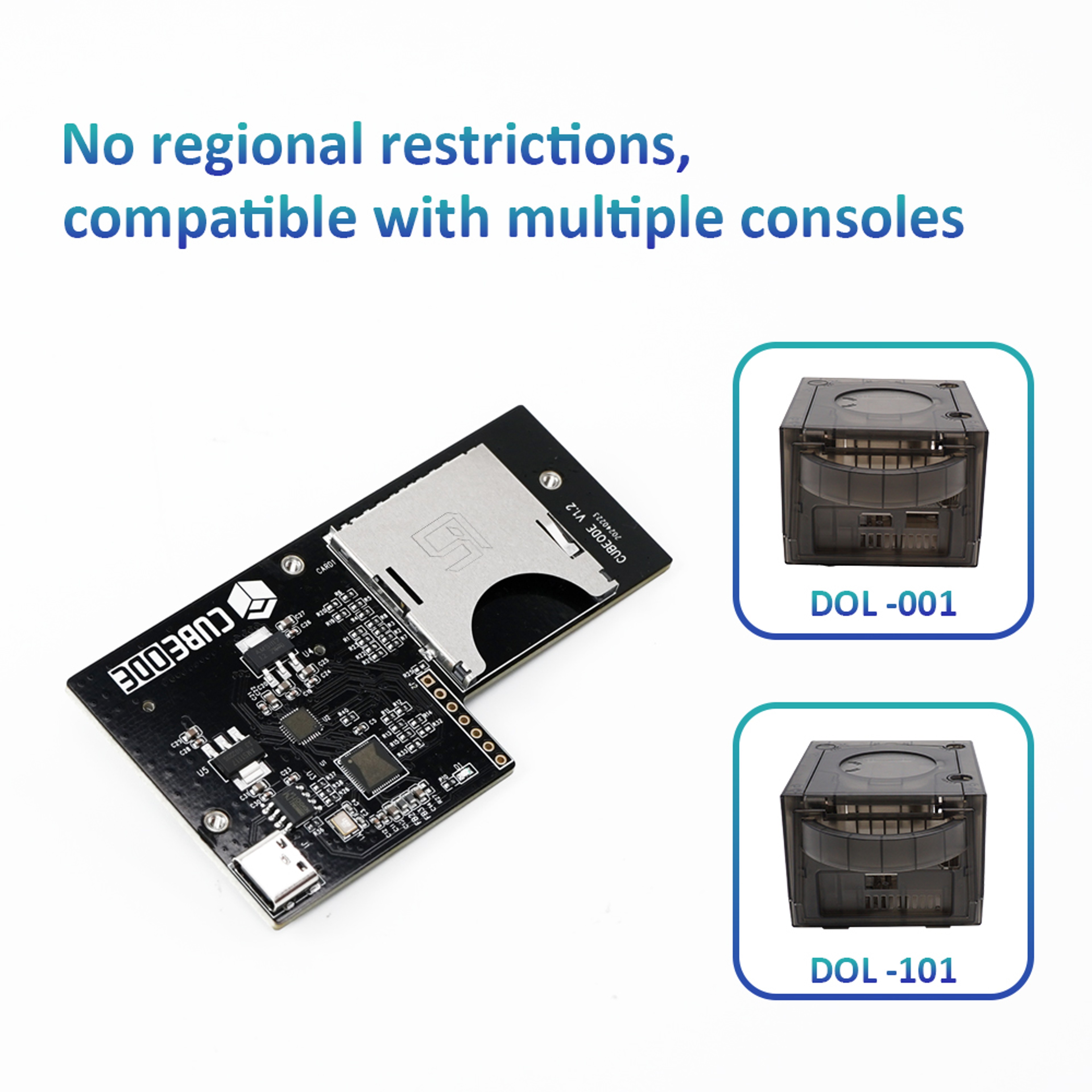 RetroScaler CUBEODE GameCube Optical Drive Emulator GC Loader 2