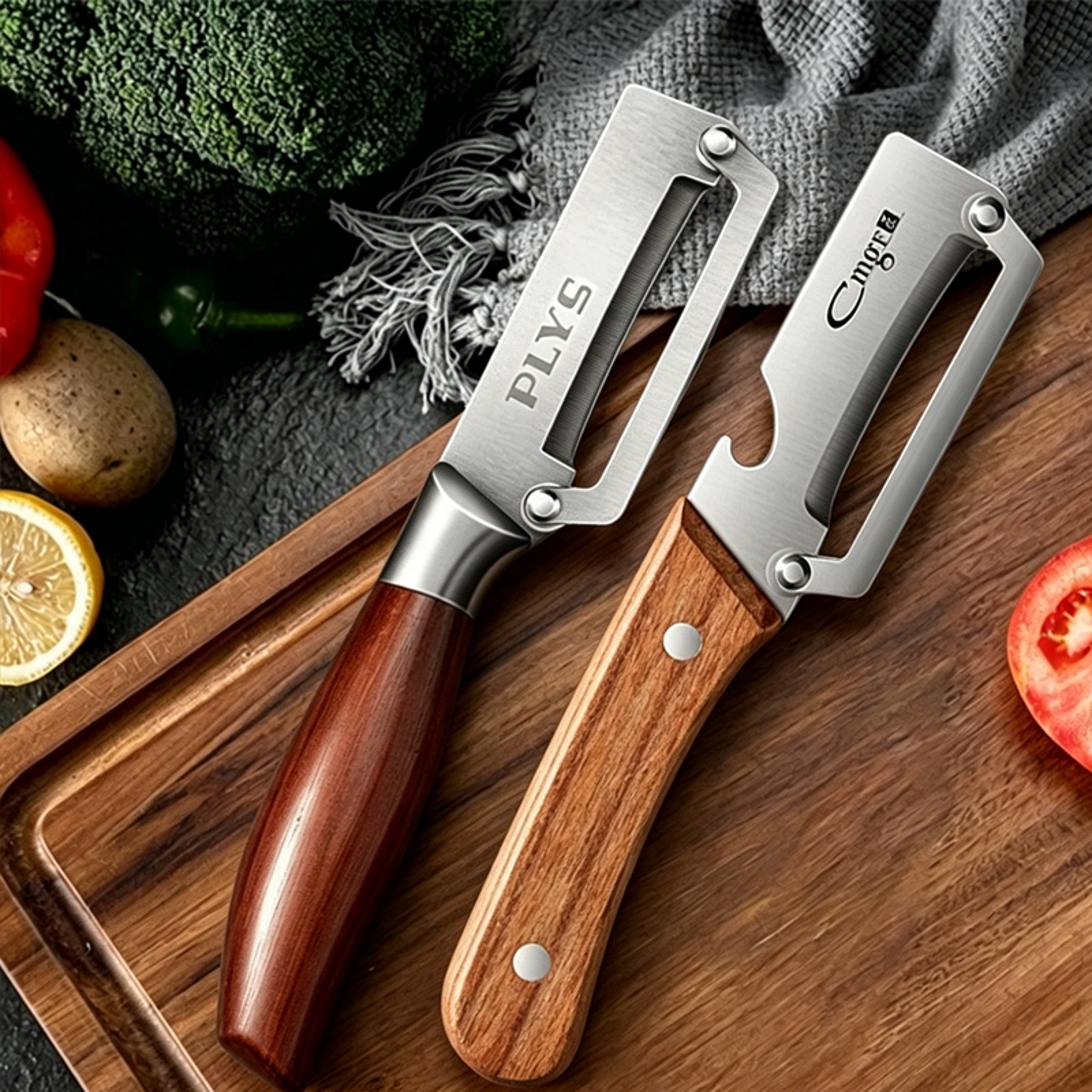 Stainless Steel Vegetable Peeler Fruit Slicer Multifunctional Kitchen Tool 0