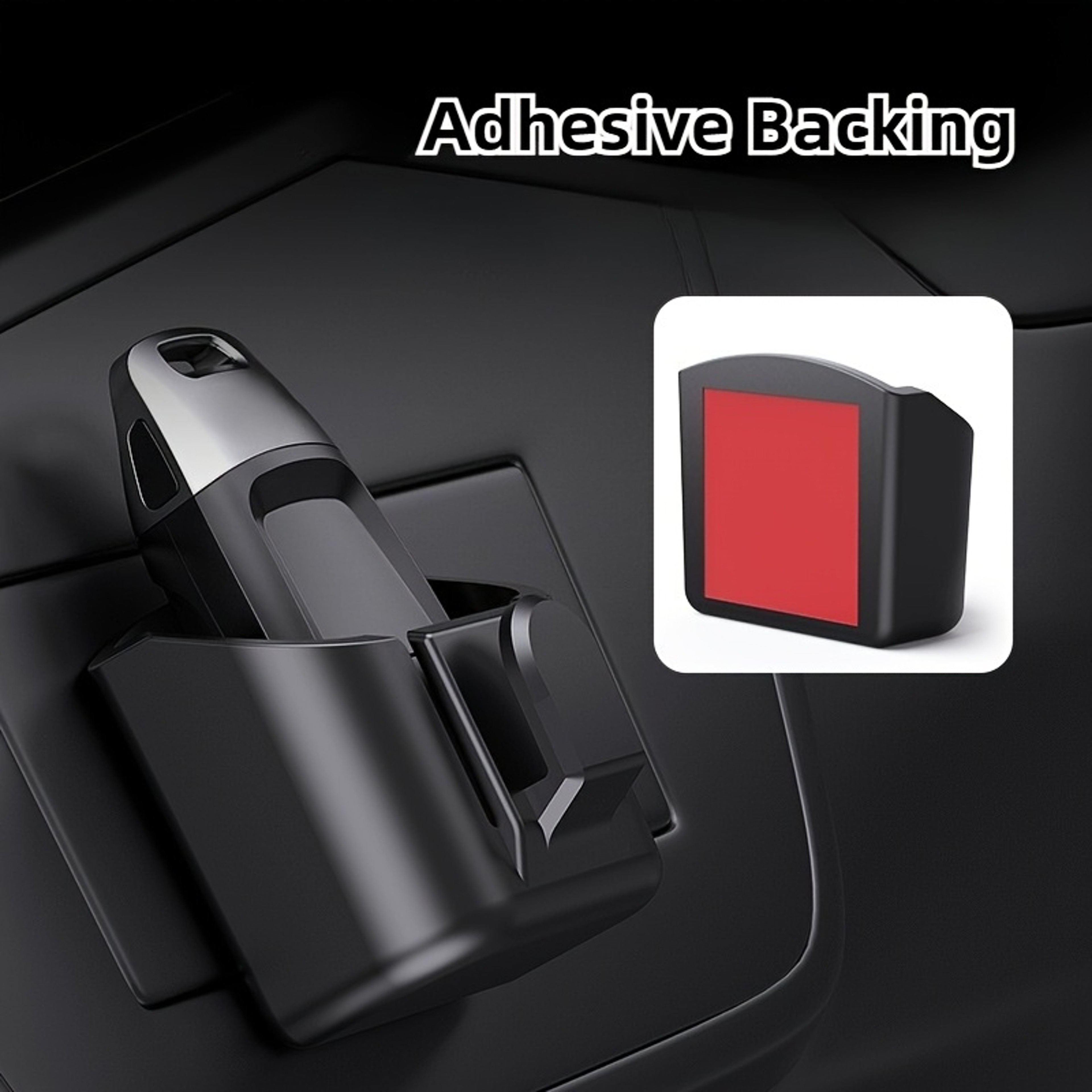 Universal Car Key Holder Clip Anti Slip Dashboard Organizer 3