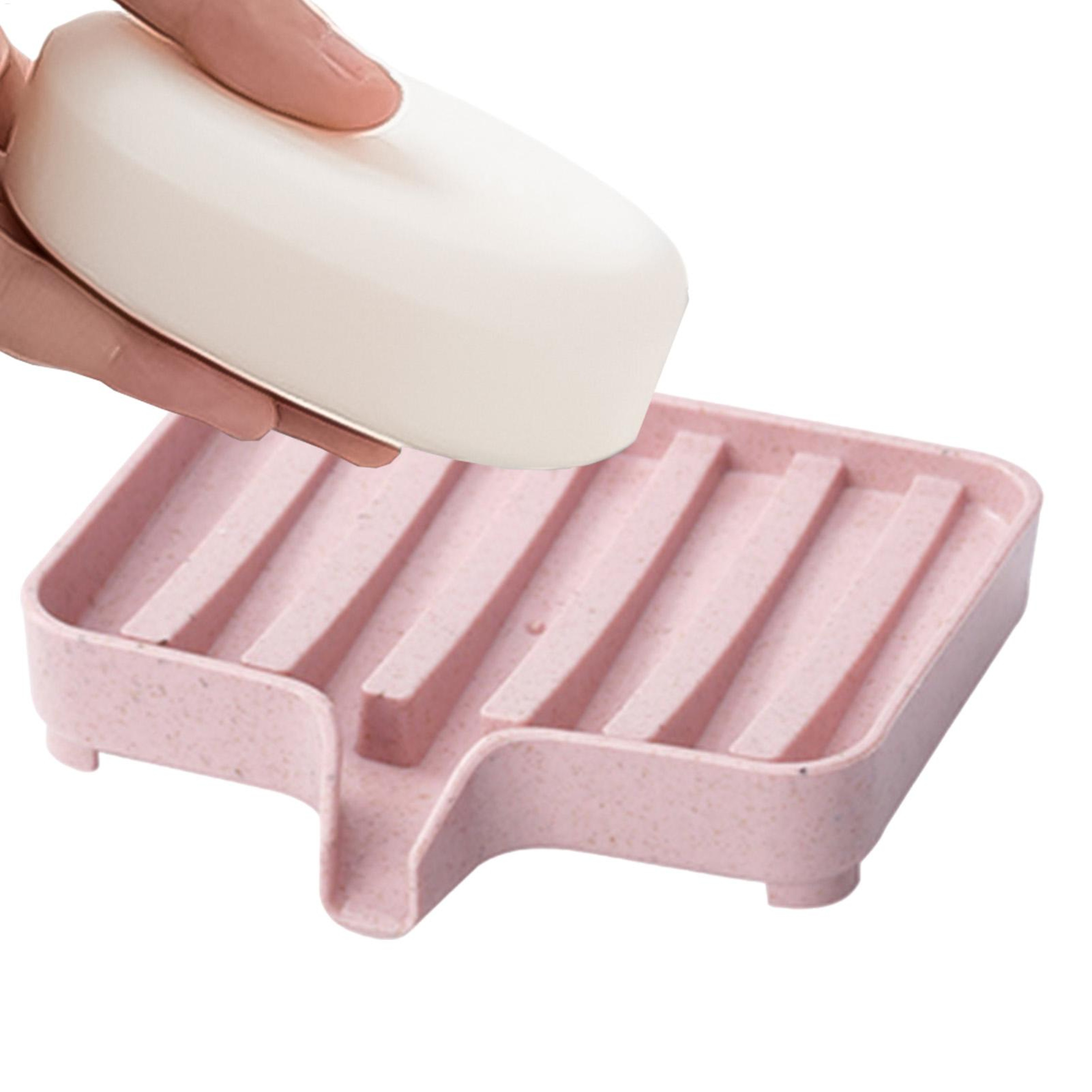Self Draining Soap Dish Bathroom Soap Holder and Multipurpose Soap Tray – view 3