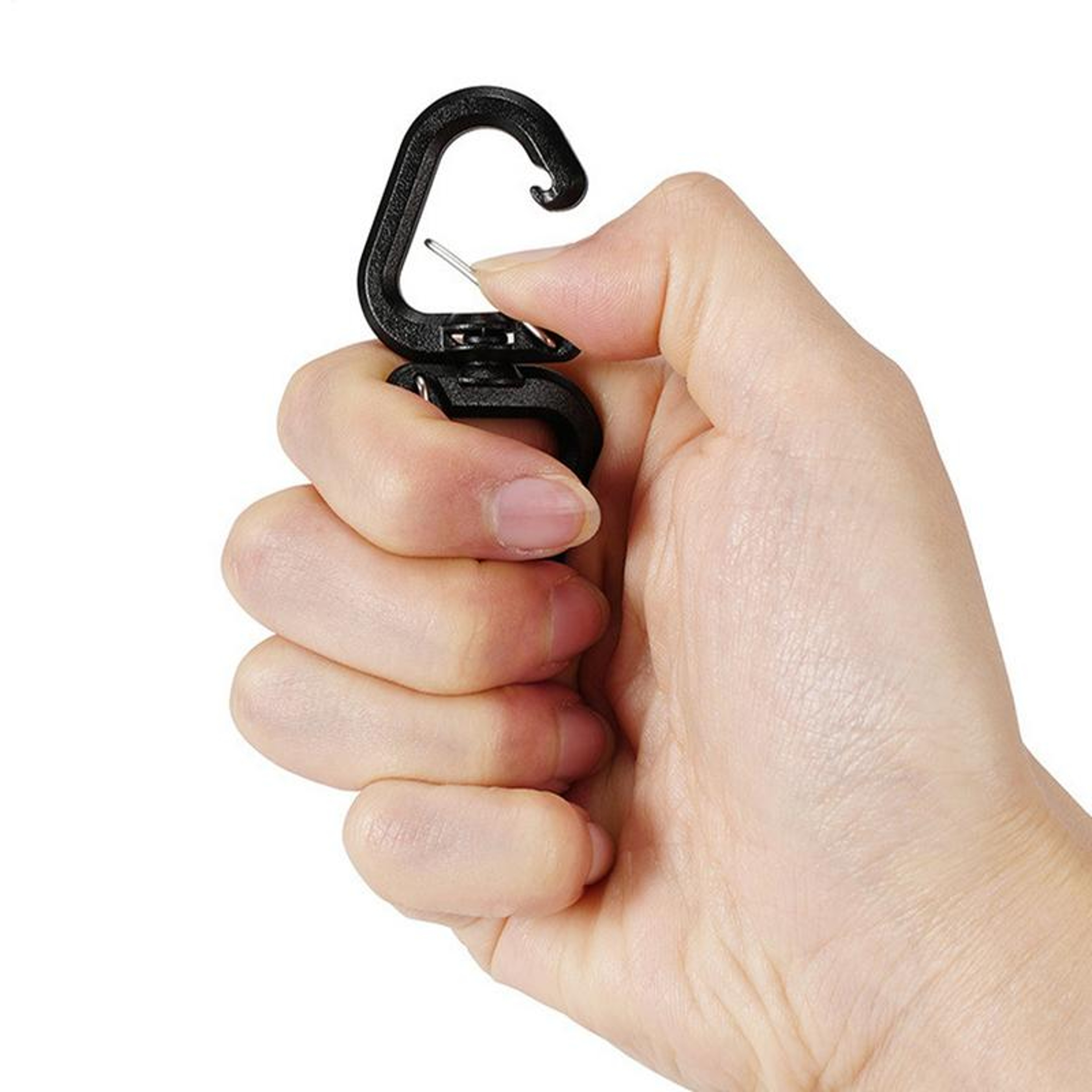 Degree Swivel Backpack Carabiner Double Hook Camping Accessory – view 2