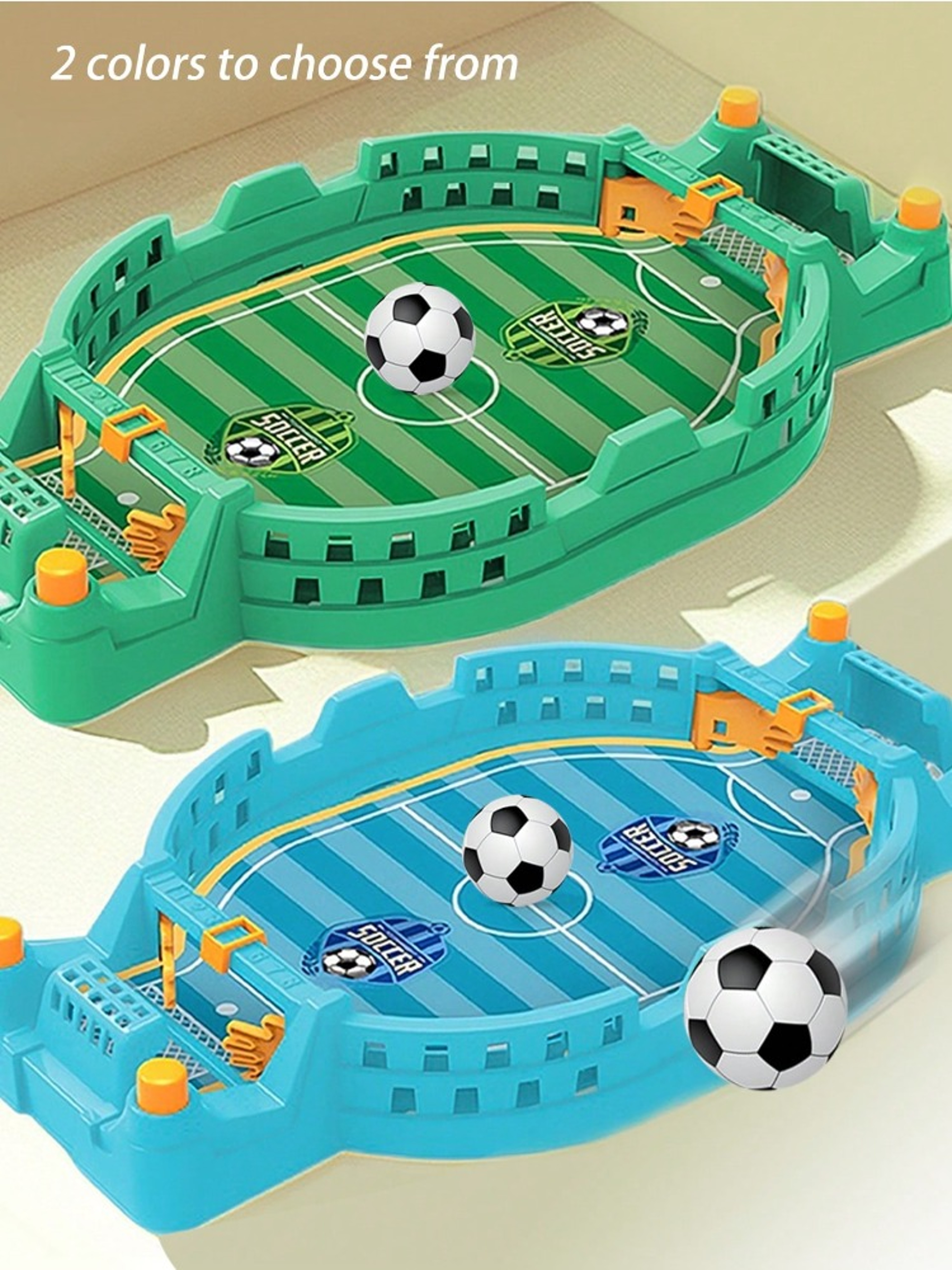 Mini Foosball Table Soccer Board Game for Kids and Family Indoor Play – view 2