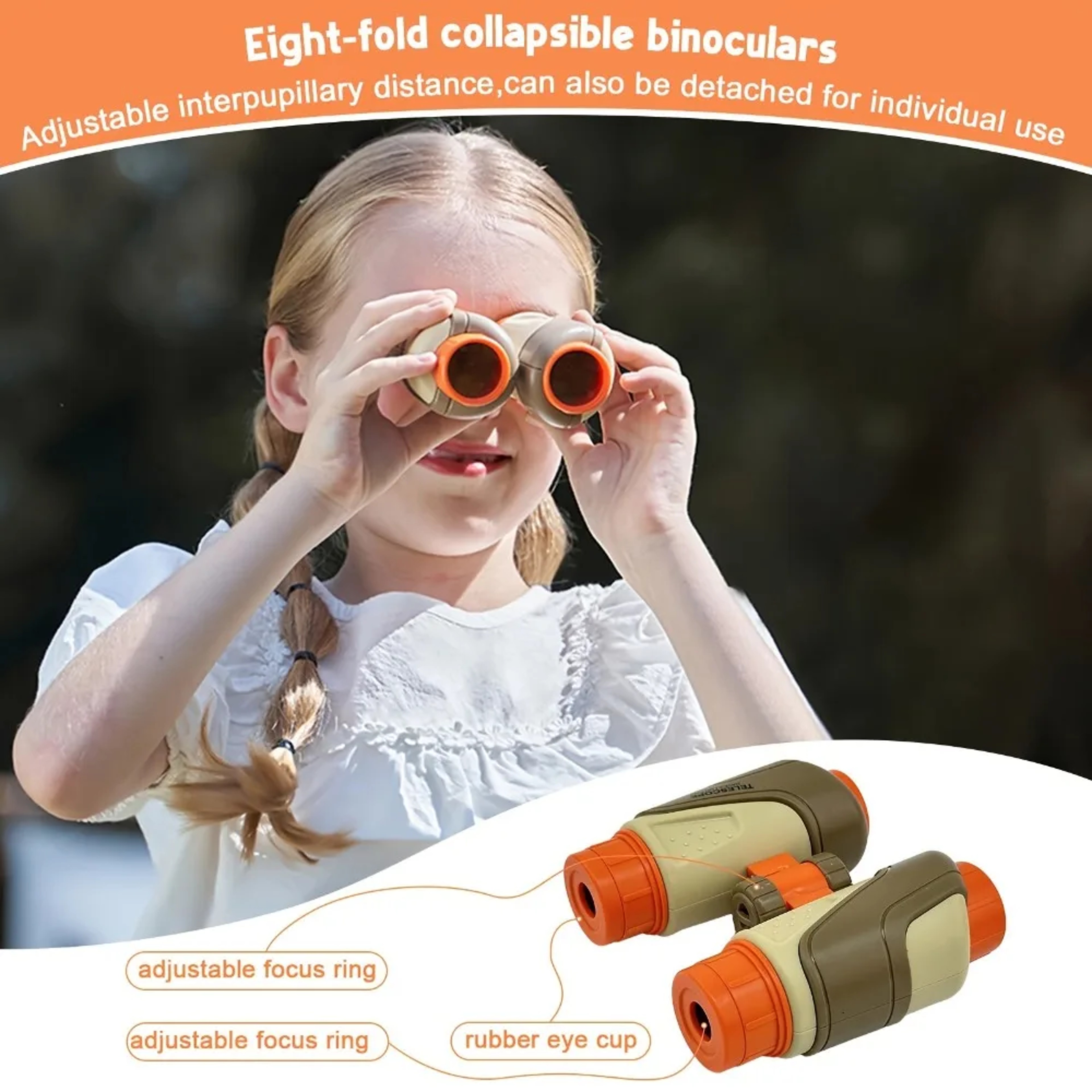 Kids Explorer Kit with Binoculars Bug Catcher and Outdoor Adventure Tools – view 4