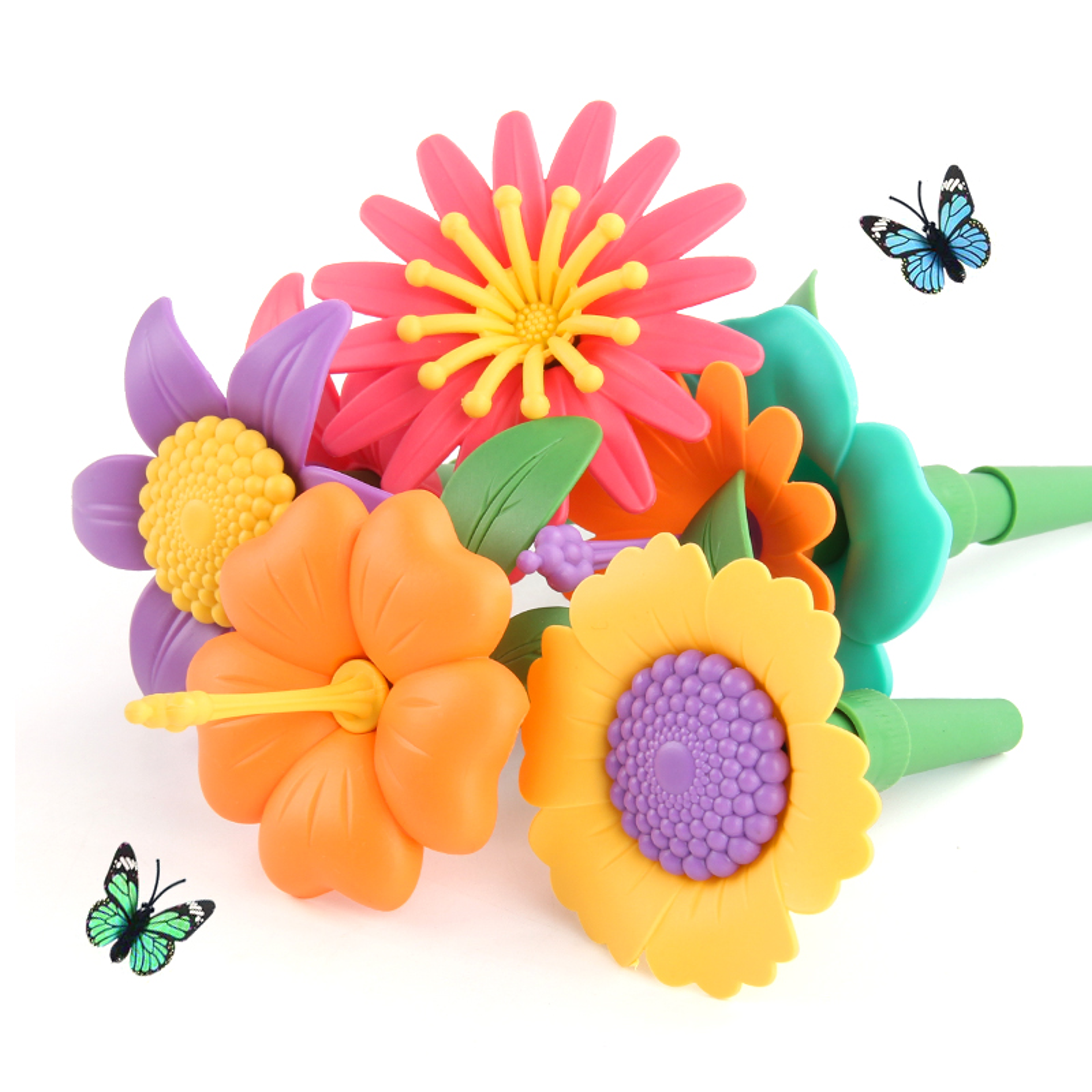 Flower Garden Building Toy Creative Learning Set For Kids Ages 4