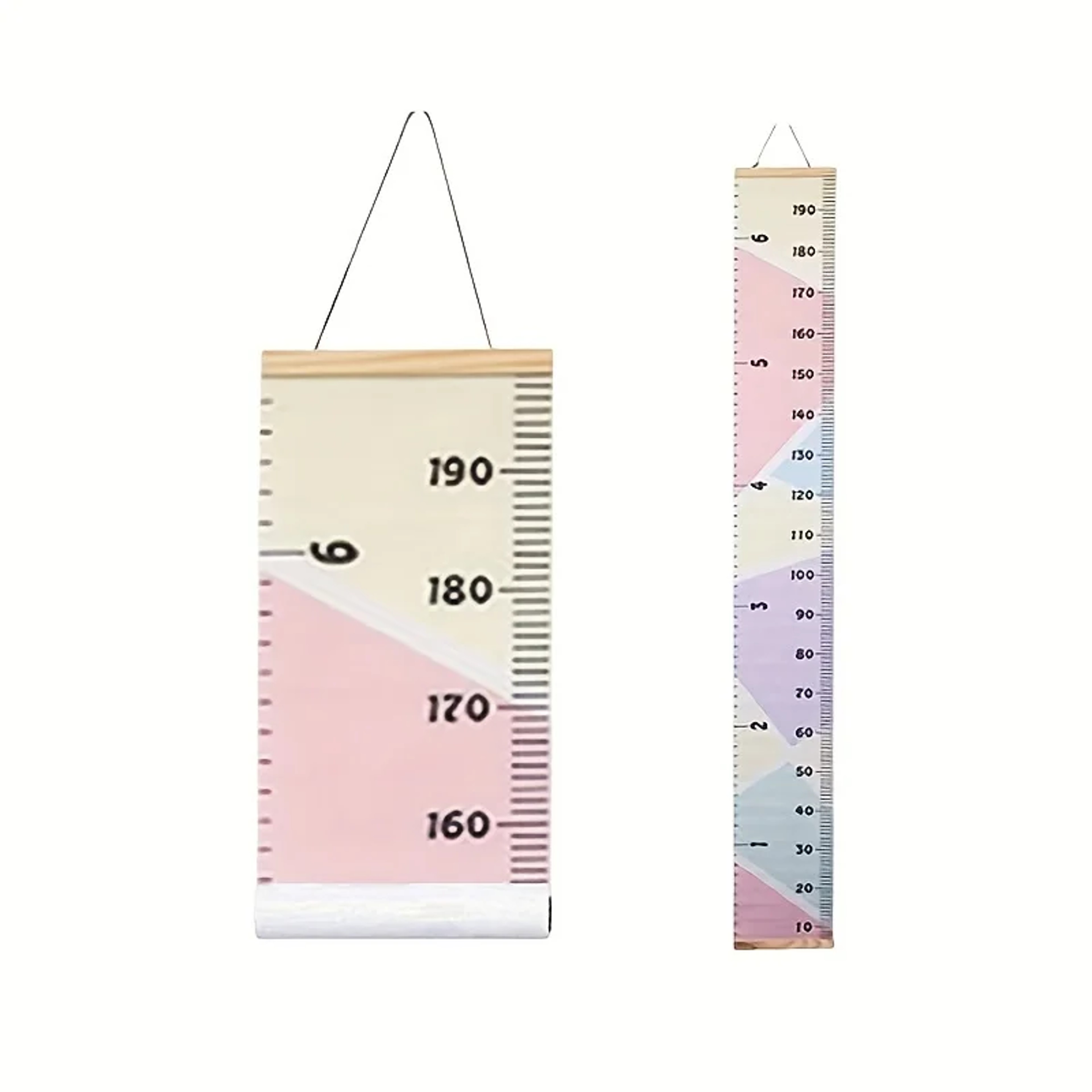 Kids Height Growth Chart Ruler Waterproof Removable Nursery Wall Decor – view 3