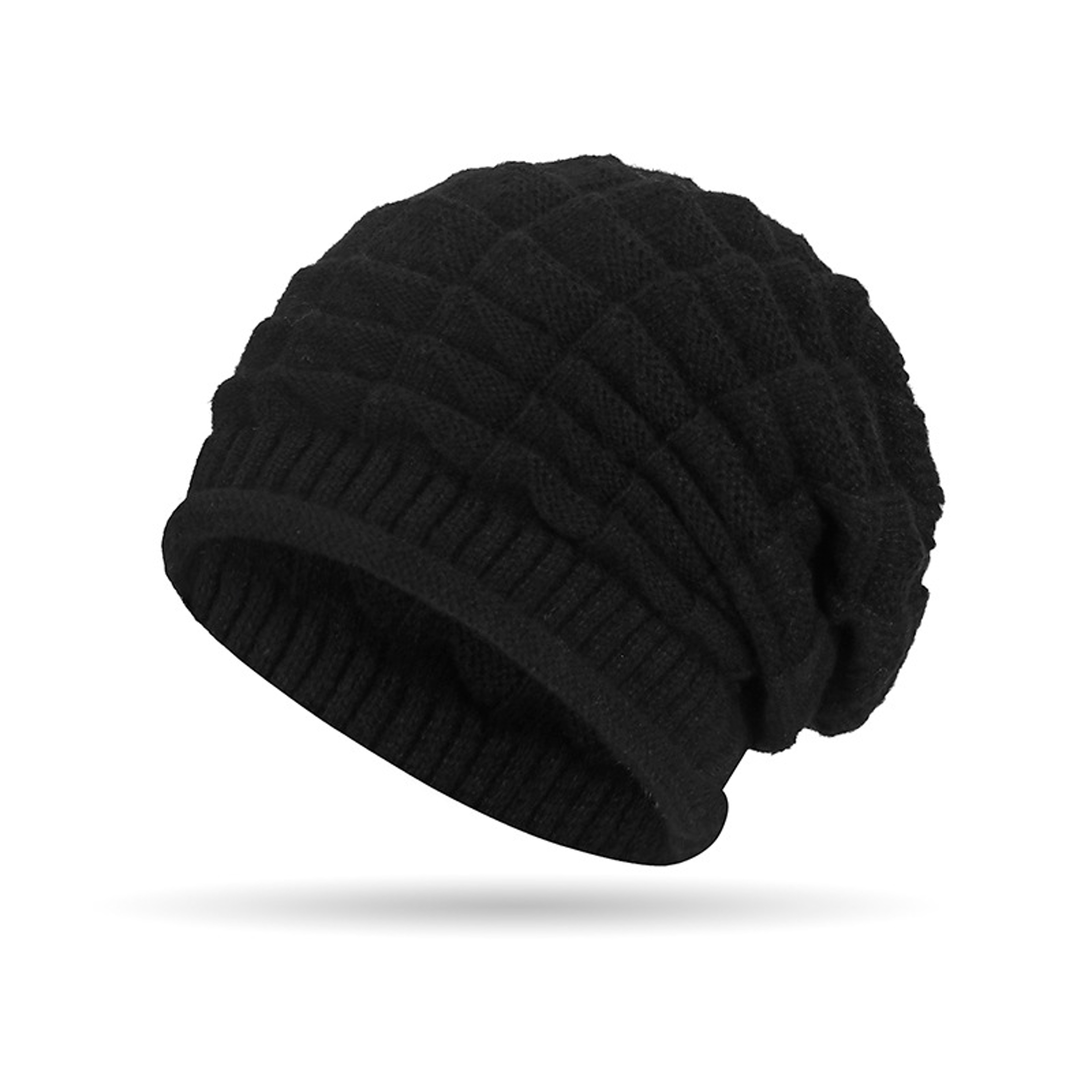 Women's Chunky Slouch Beanie Lightweight Ear Warmer Autumn Hat – view 6