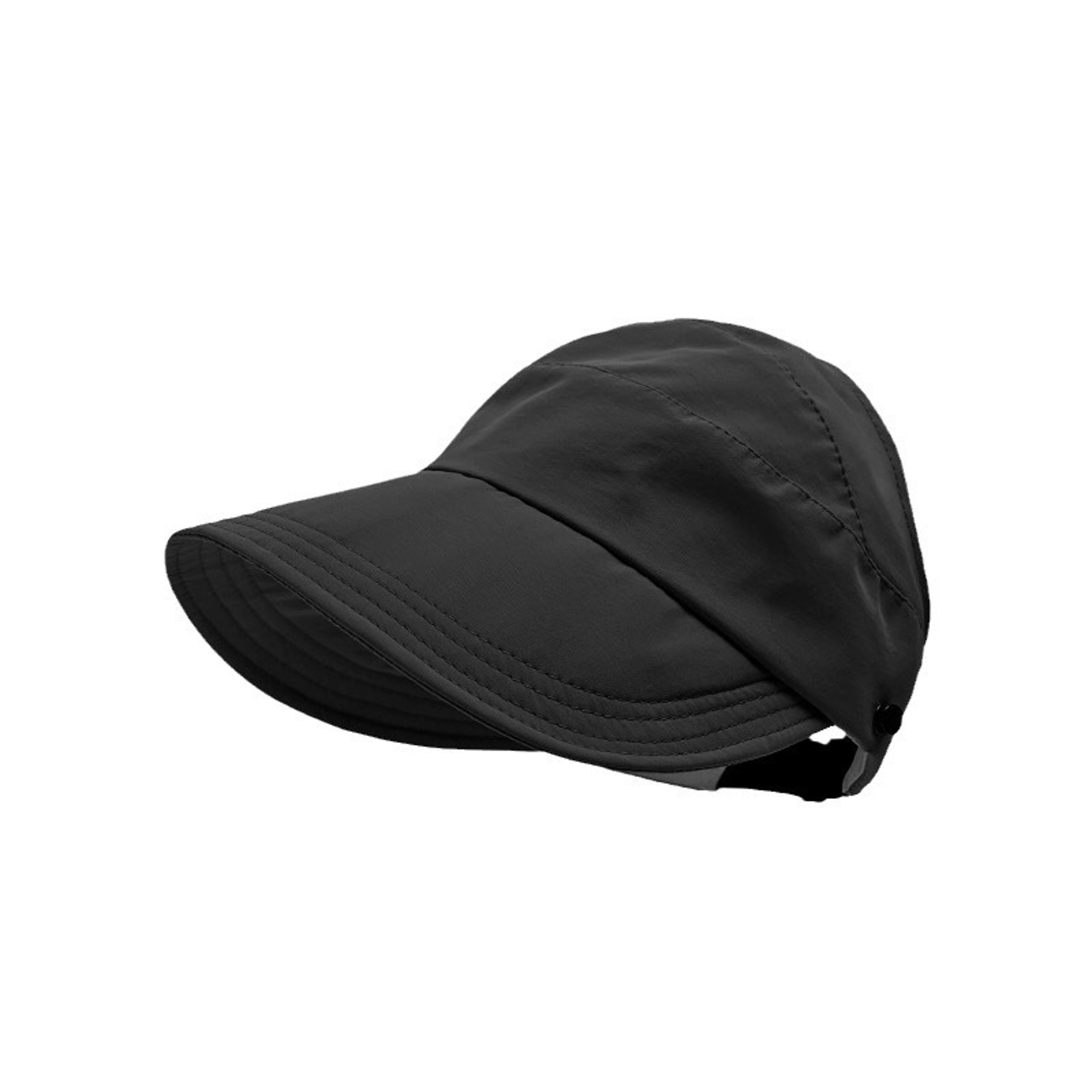 Womens Quick Dry Sun Visor Hat With Mask Holder For Outdoor Summer Protection 0