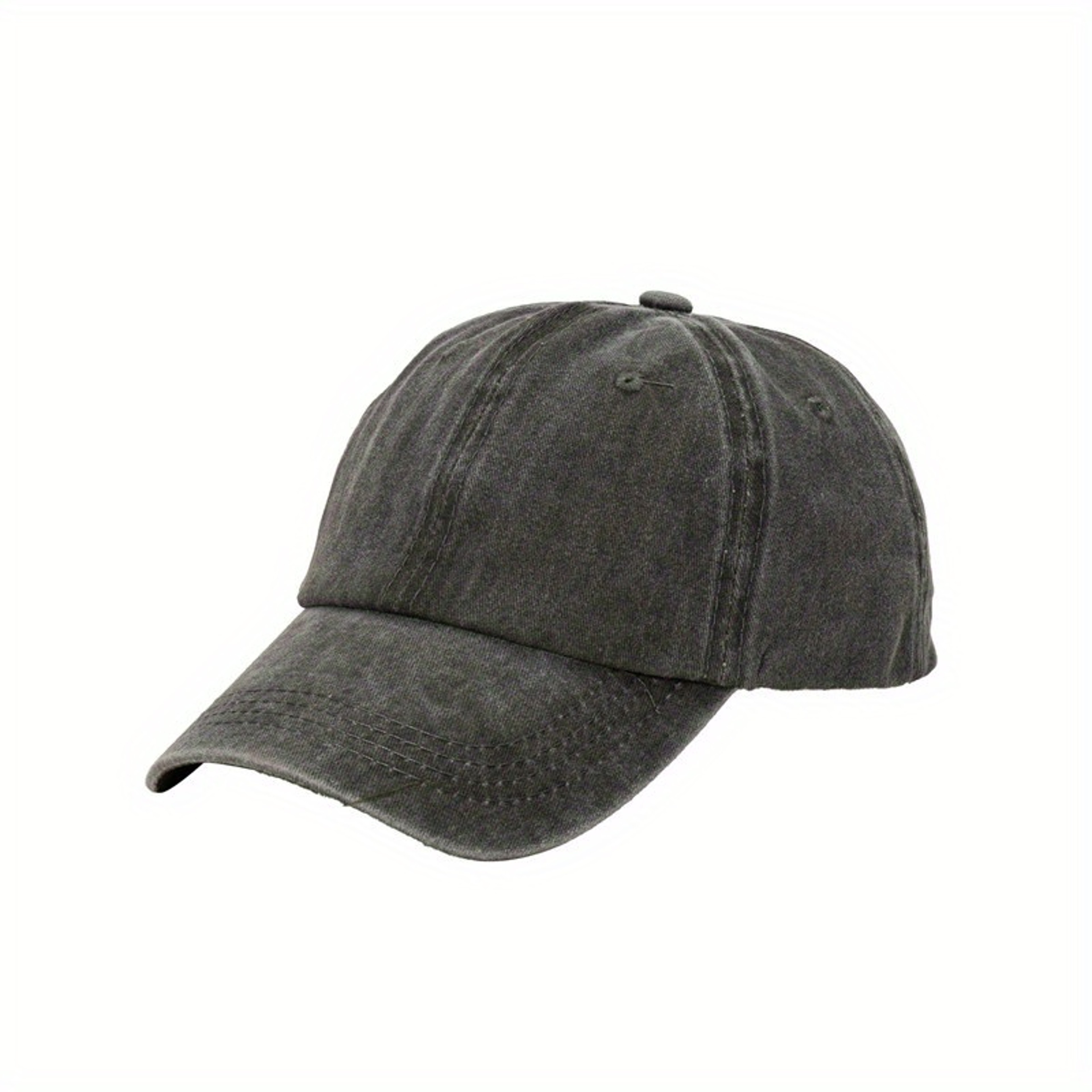 Kids Washed Cotton Baseball Cap Adjustable Sun Hat for Boys and Girls – view 8