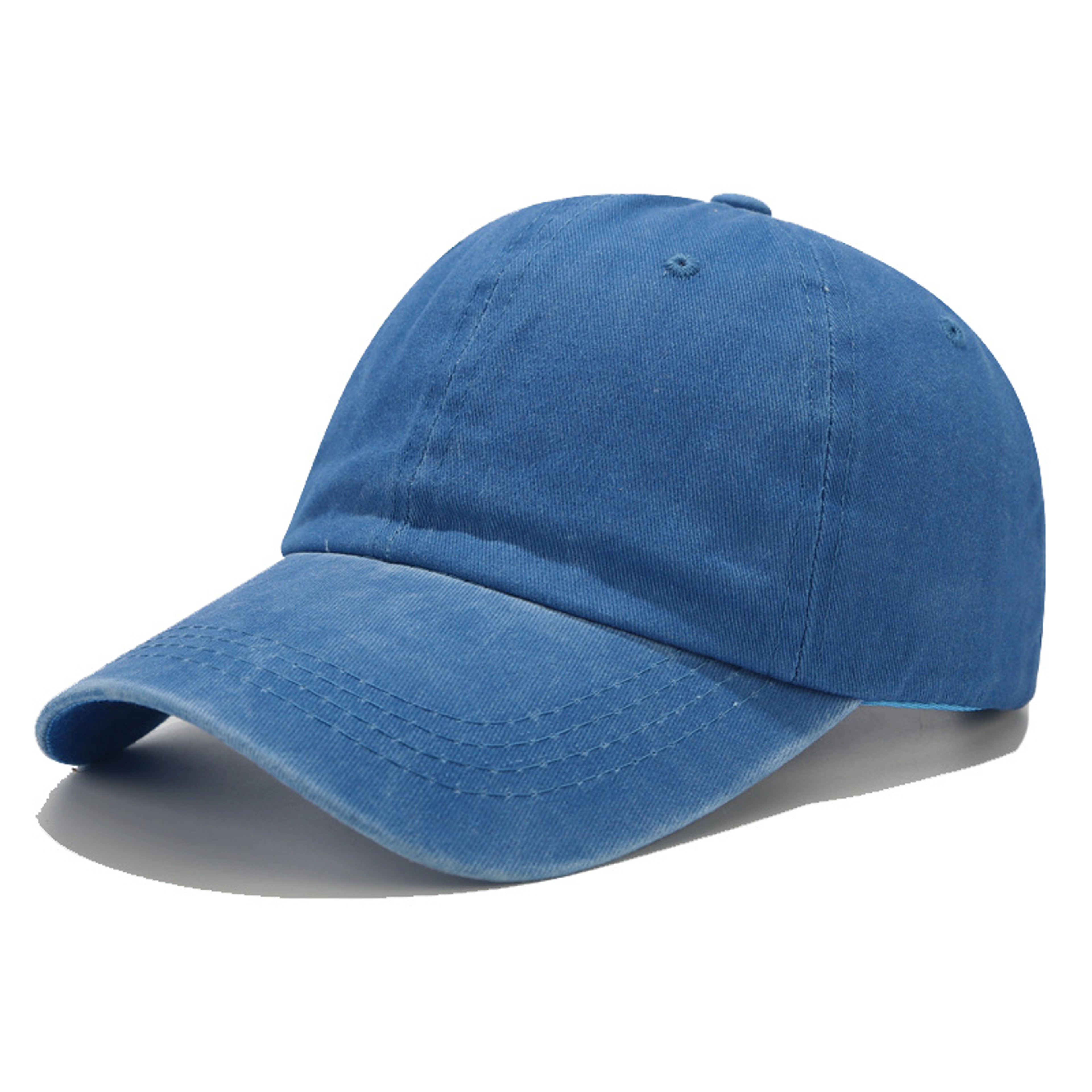 Kids Washed Cotton Baseball Cap Adjustable Sun Hat for Boys and Girls – view 16