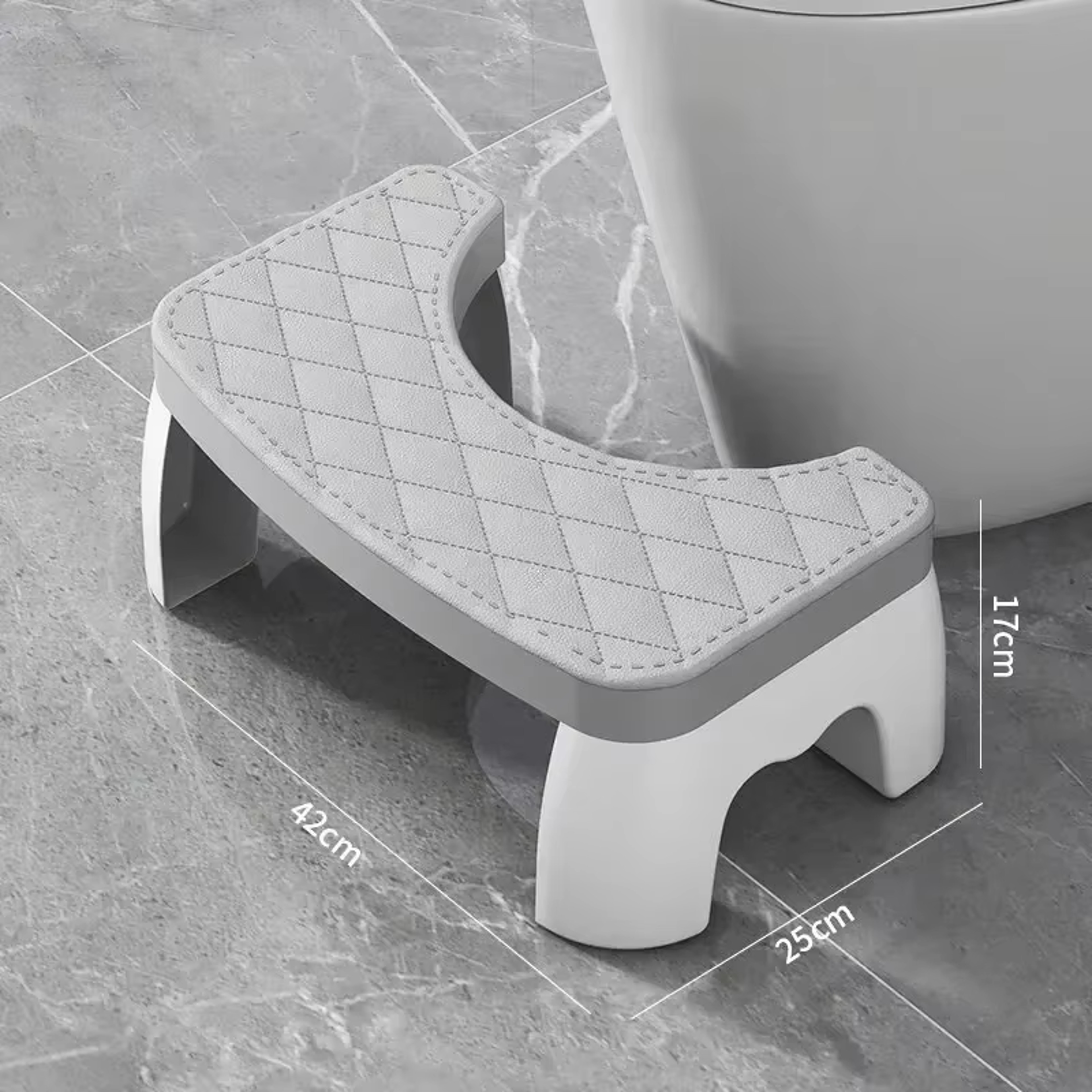 Waterproof Toilet Foot Stool Foldable Squat Stool For Adults And Kids 6