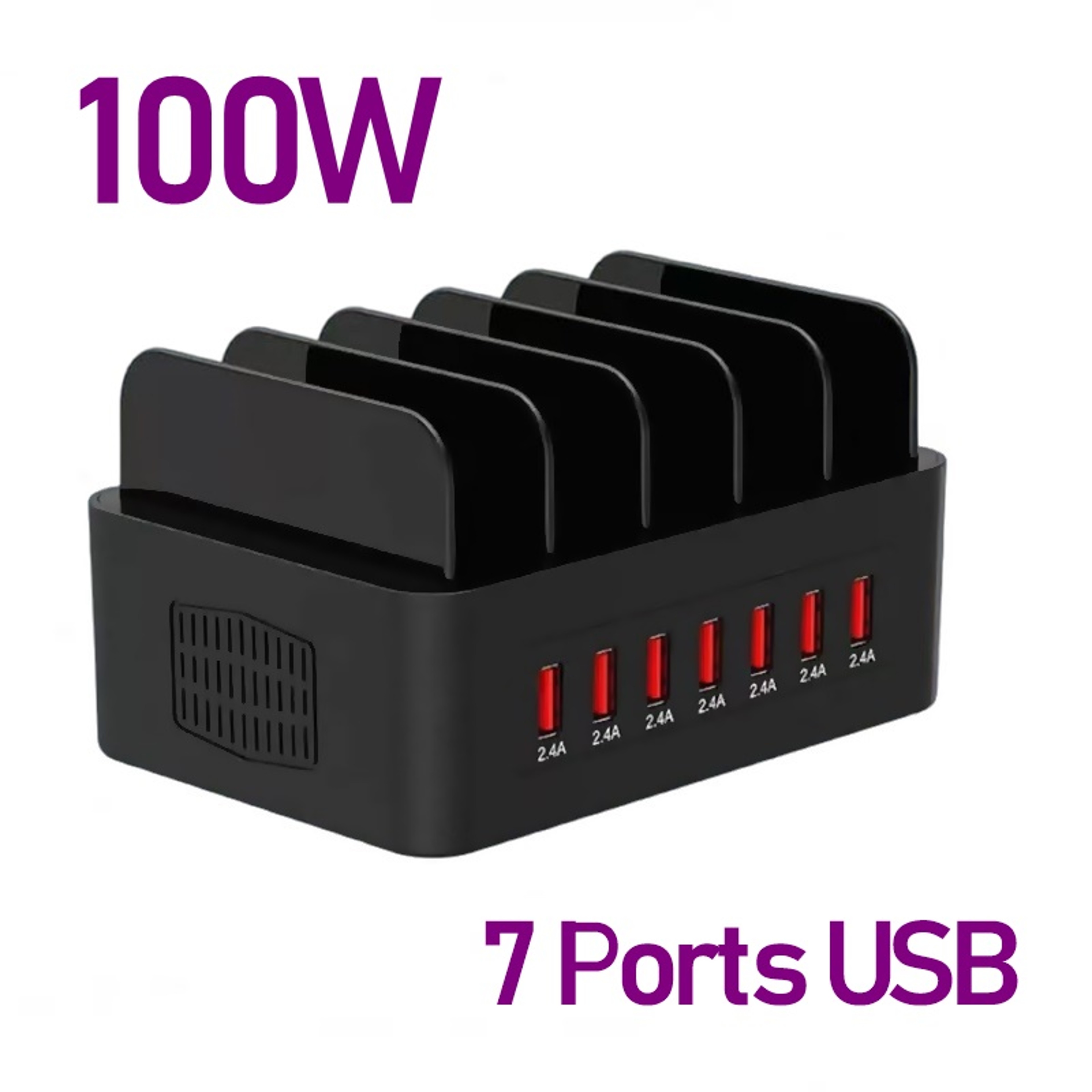 16Port USB And USBC Desktop Charging Station 5