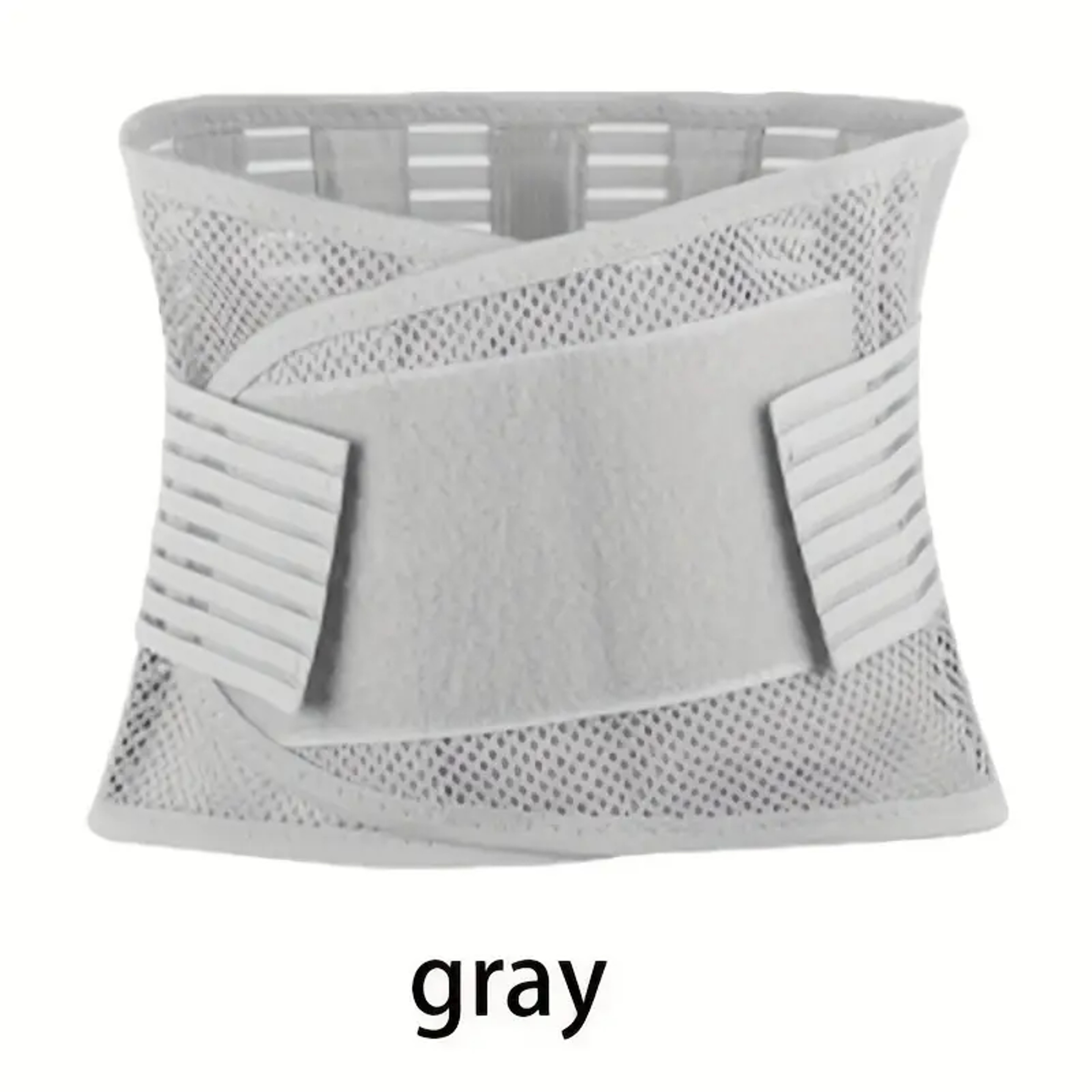 Lumbar Support Belt with Breathable Mesh and Adjustable Elastic Compression – view 8