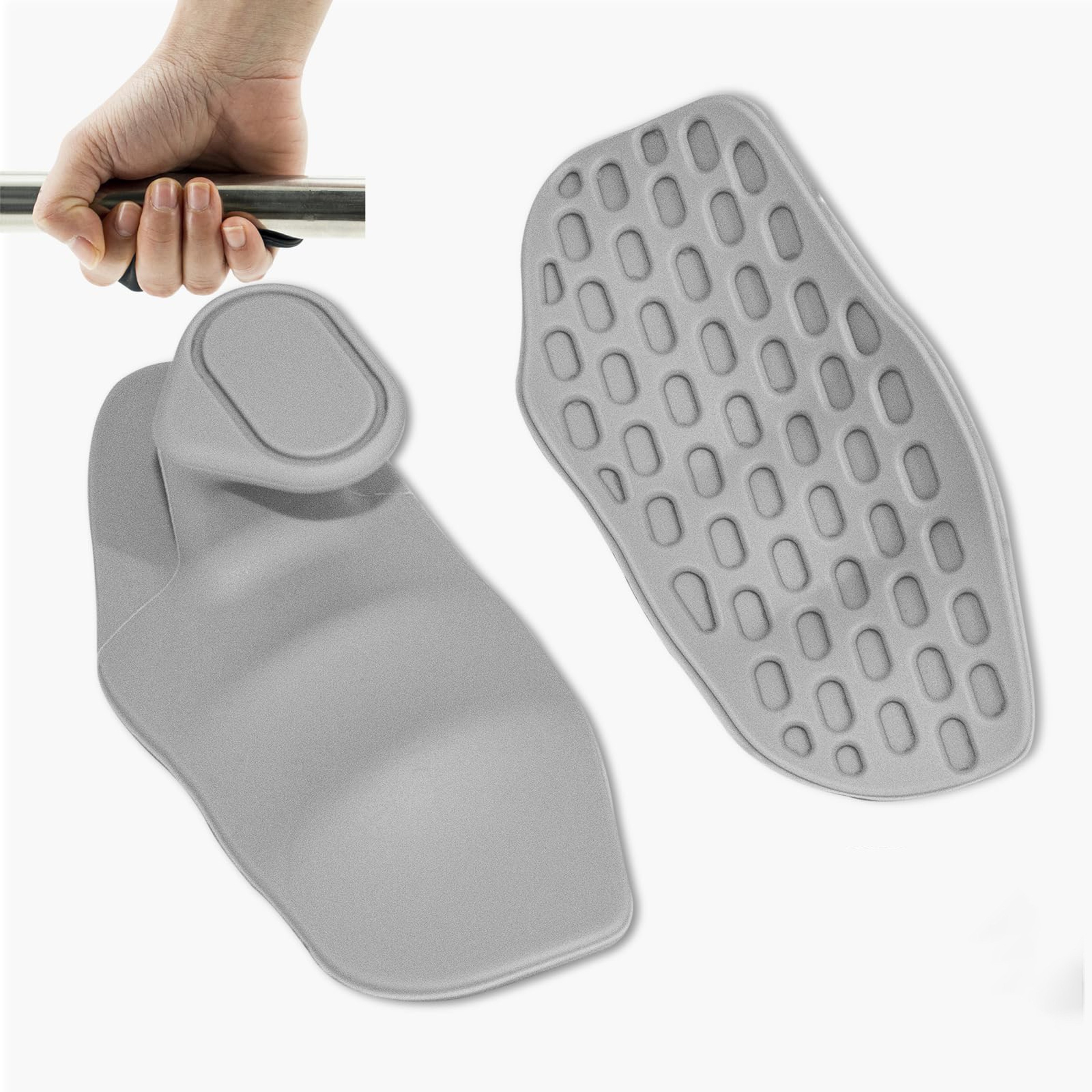 Anti Slip Weight Lifting Grips for Pull Ups and Strength Training – view 8