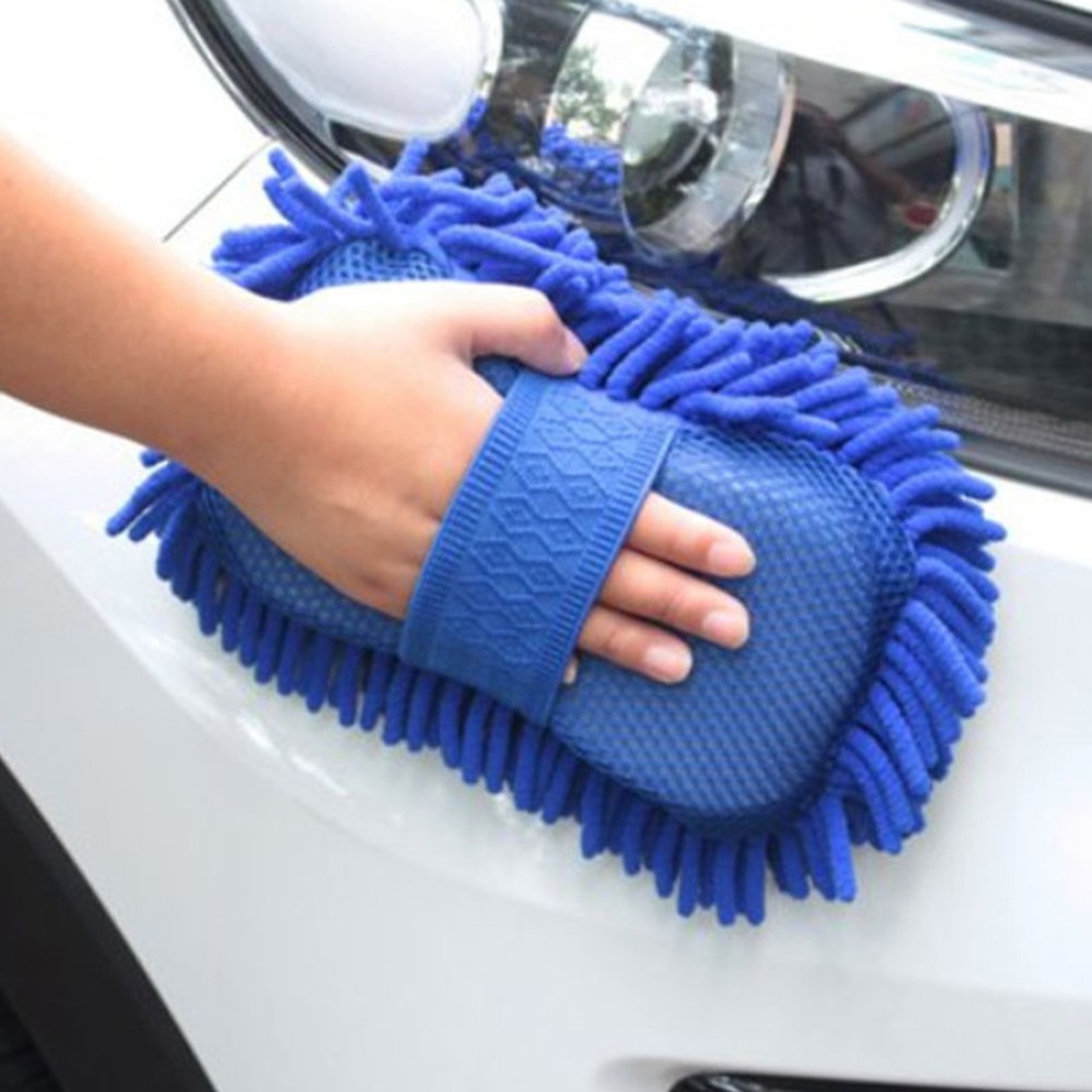 Microfiber Chenille Car Wash Mitt for Vehicle Cleaning – view 1