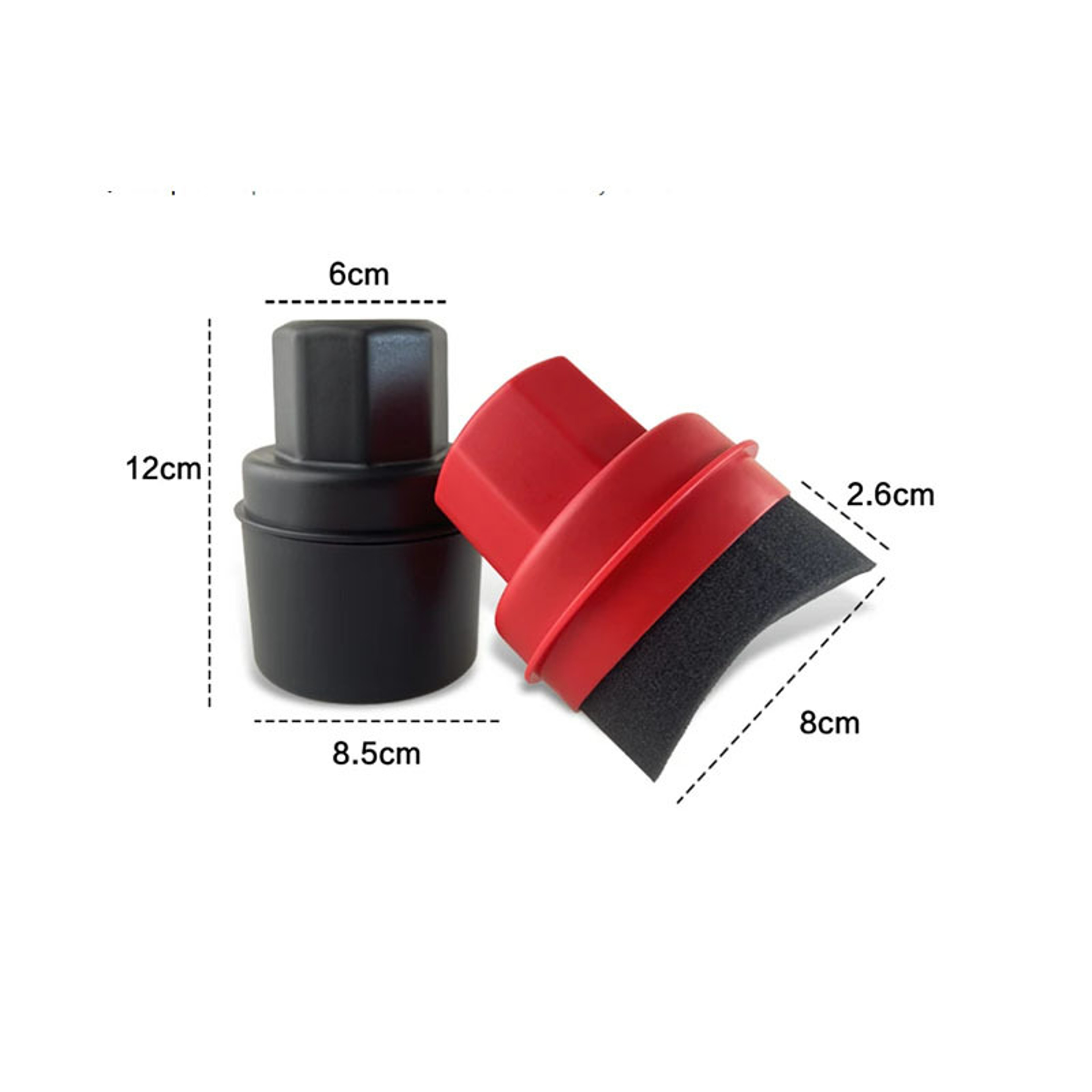 Curved Tire Dressing Applicator Sponge With Cover 1
