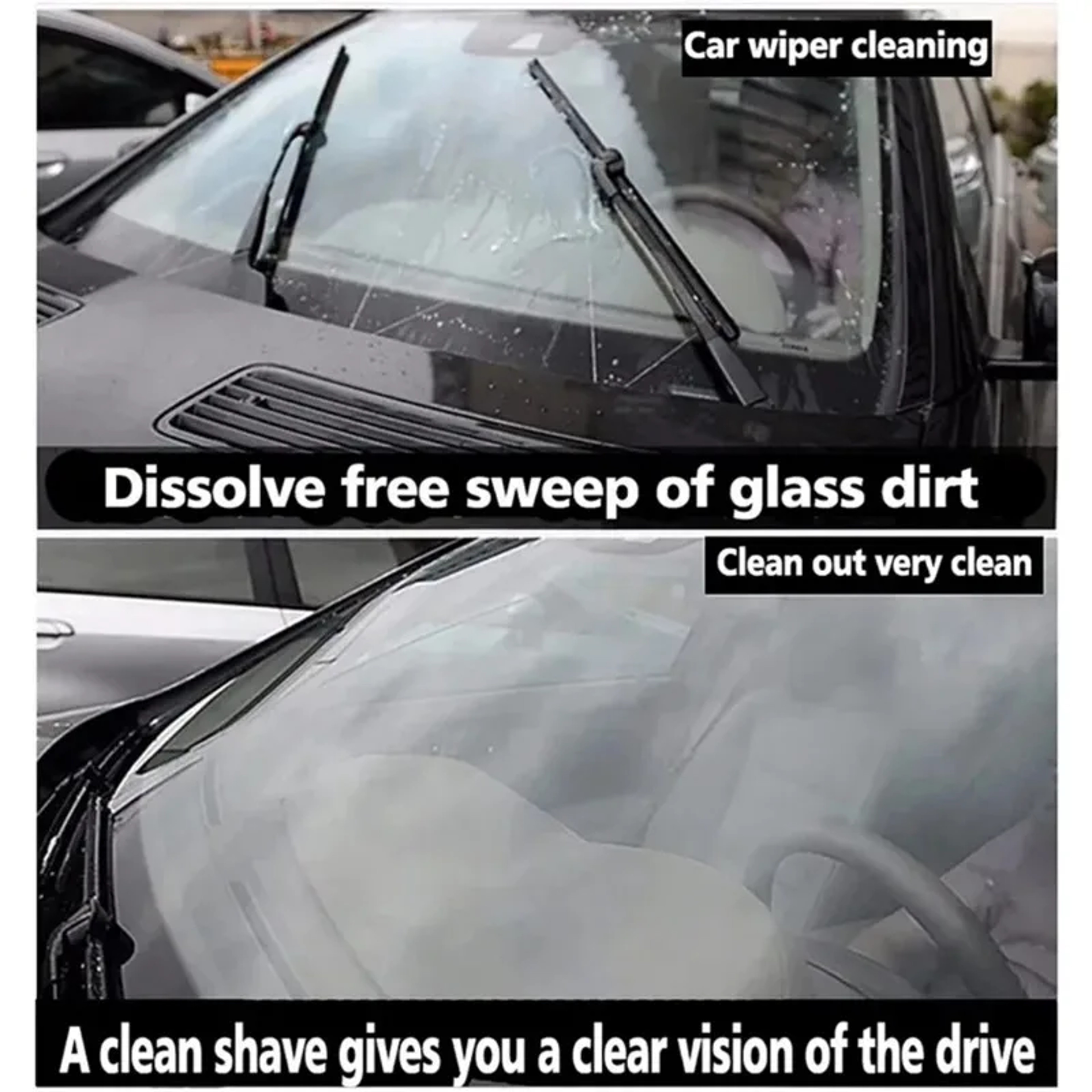 Concentrated Windshield Washer Tablets For Car Window Glass Cleaning 4