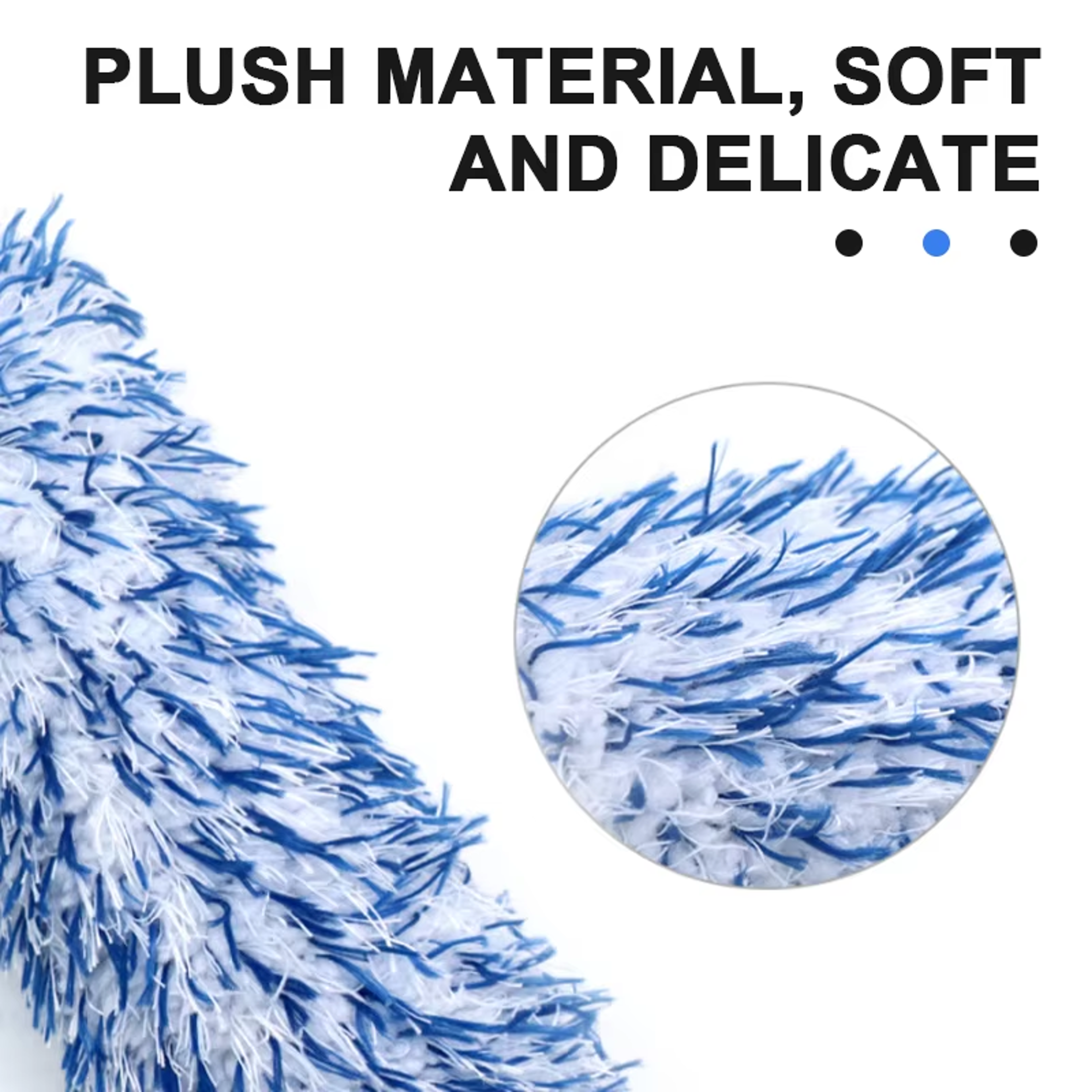 Plush Car Wheel Rim Cleaning Brush For Tire Detailing And Dust Removal 4