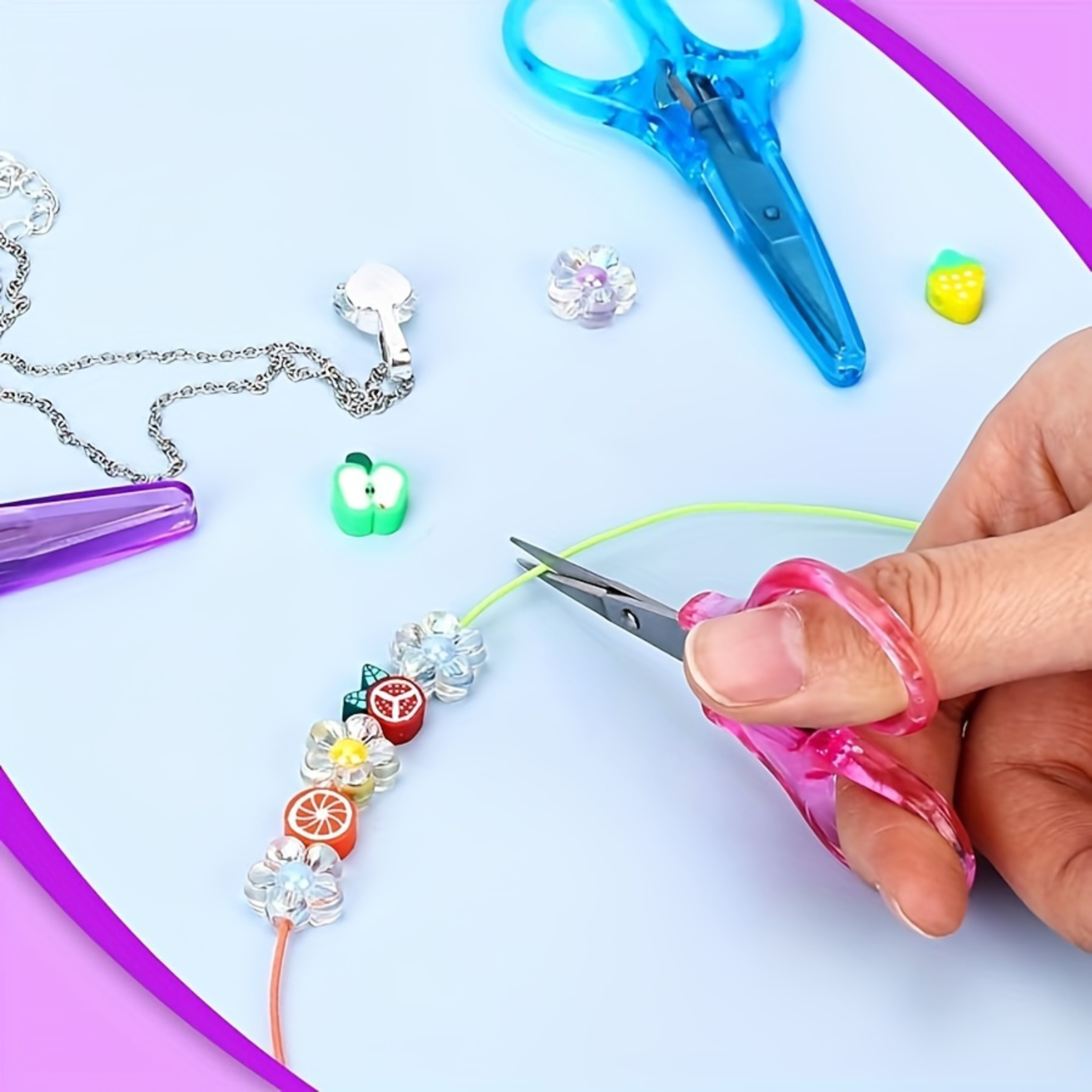 Mini Precision Craft Scissors for Paper Scrapbooking Sewing and Detail Cutting – view 5