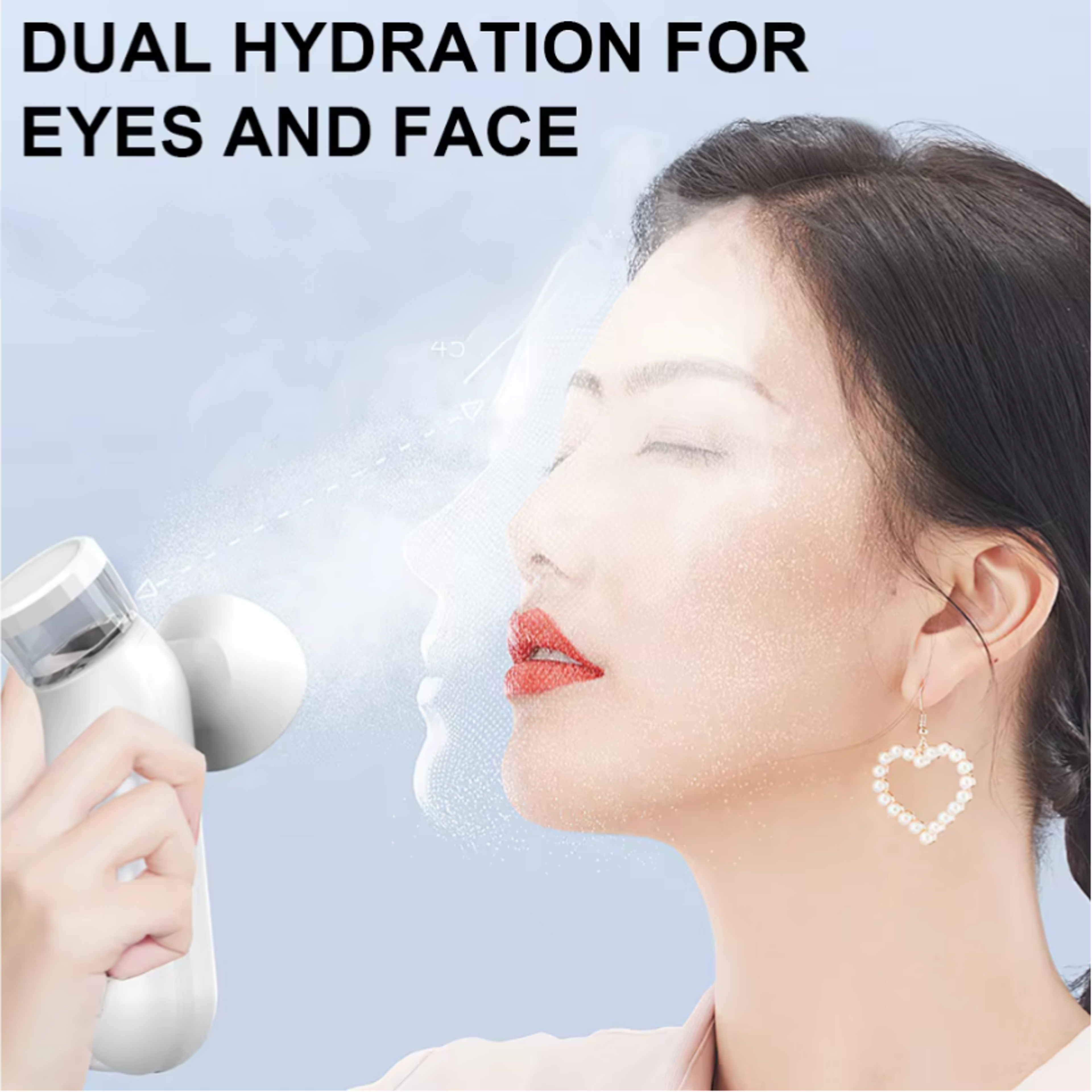 Portable Eye Steam Device and Hydrating Facial Mister for Eye Care – view 3