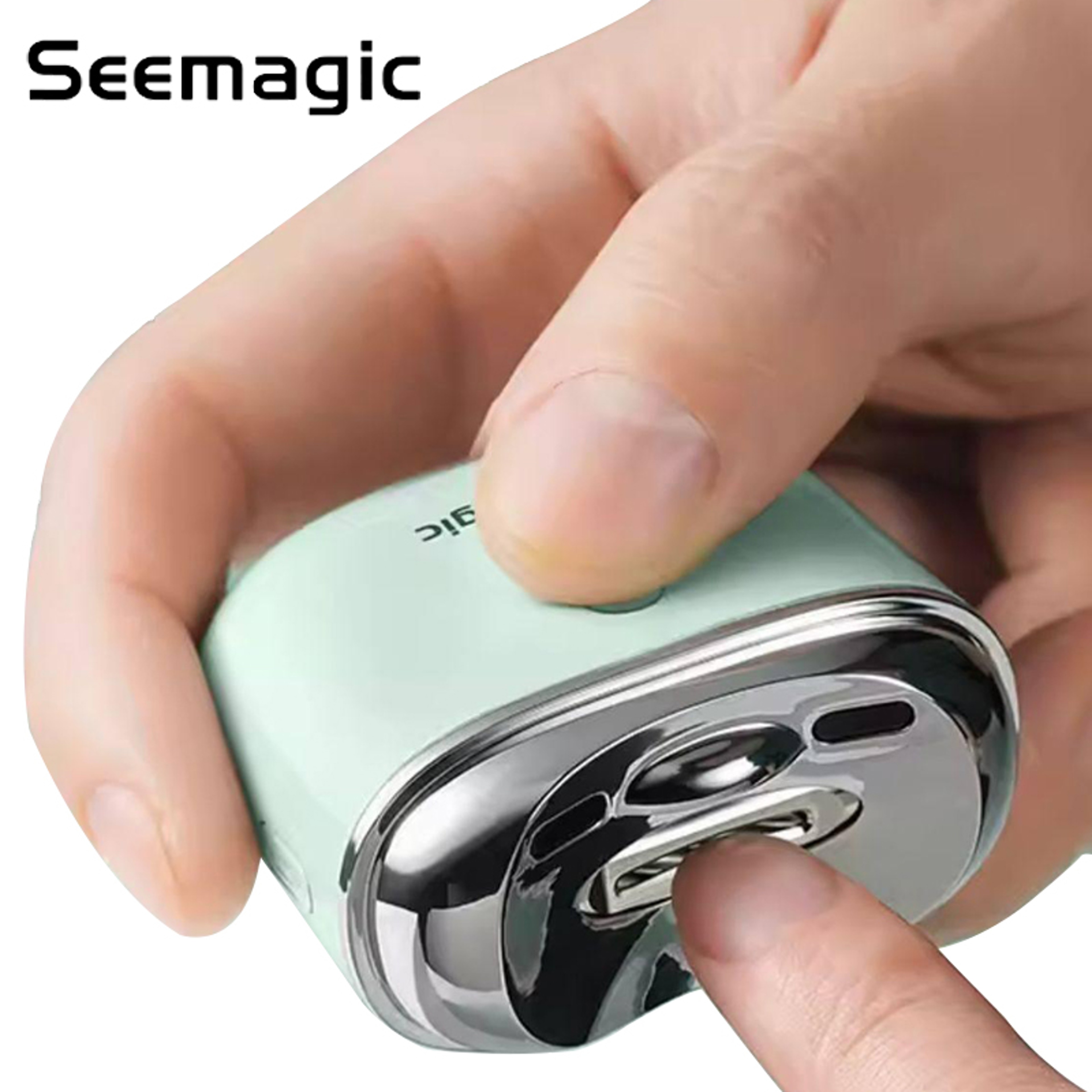 Electric Automatic Nail Clipper with LED Light and Infrared Protection – view 1