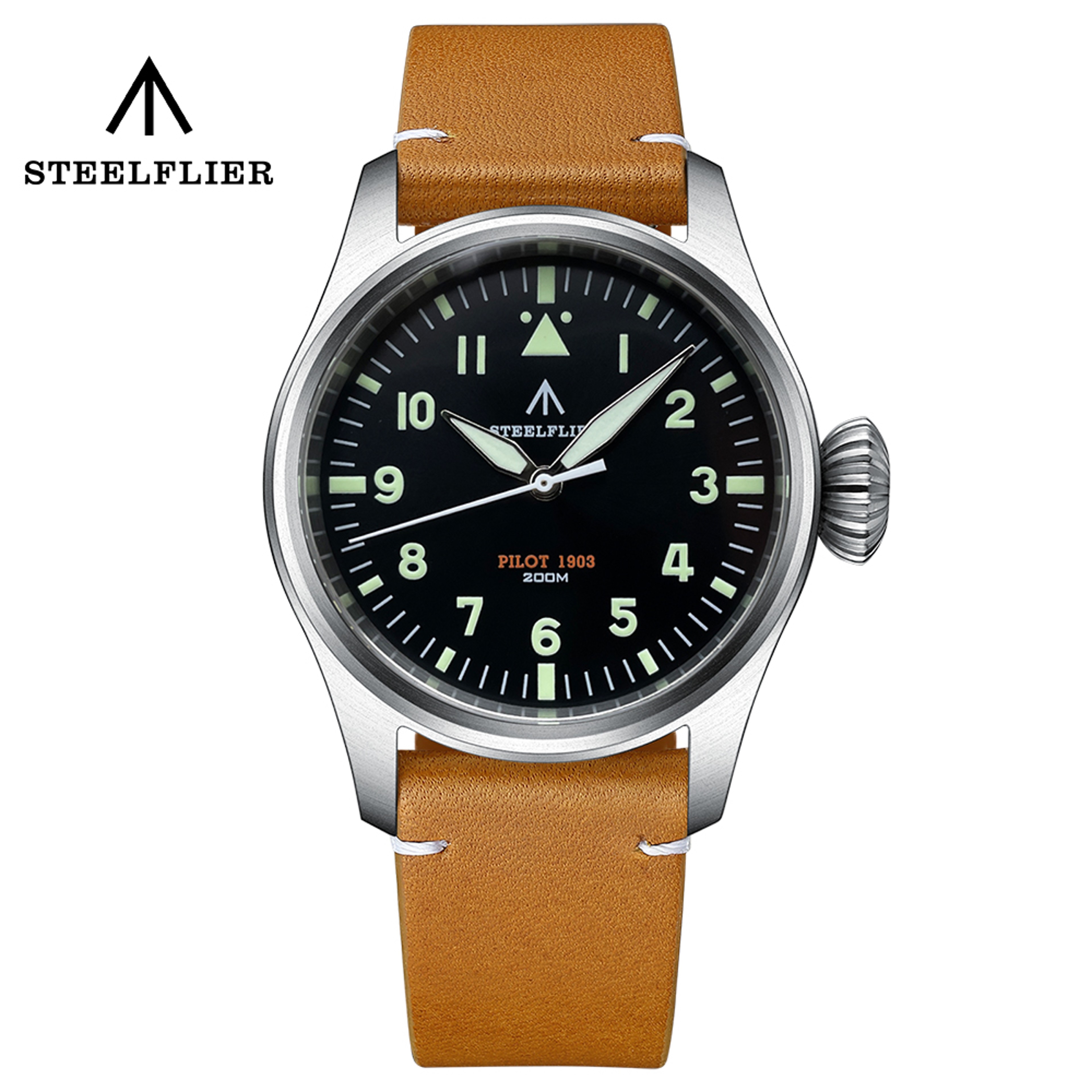 Men's Quartz Dive Watch with Sapphire Crystal and Luminous Hands – view 11