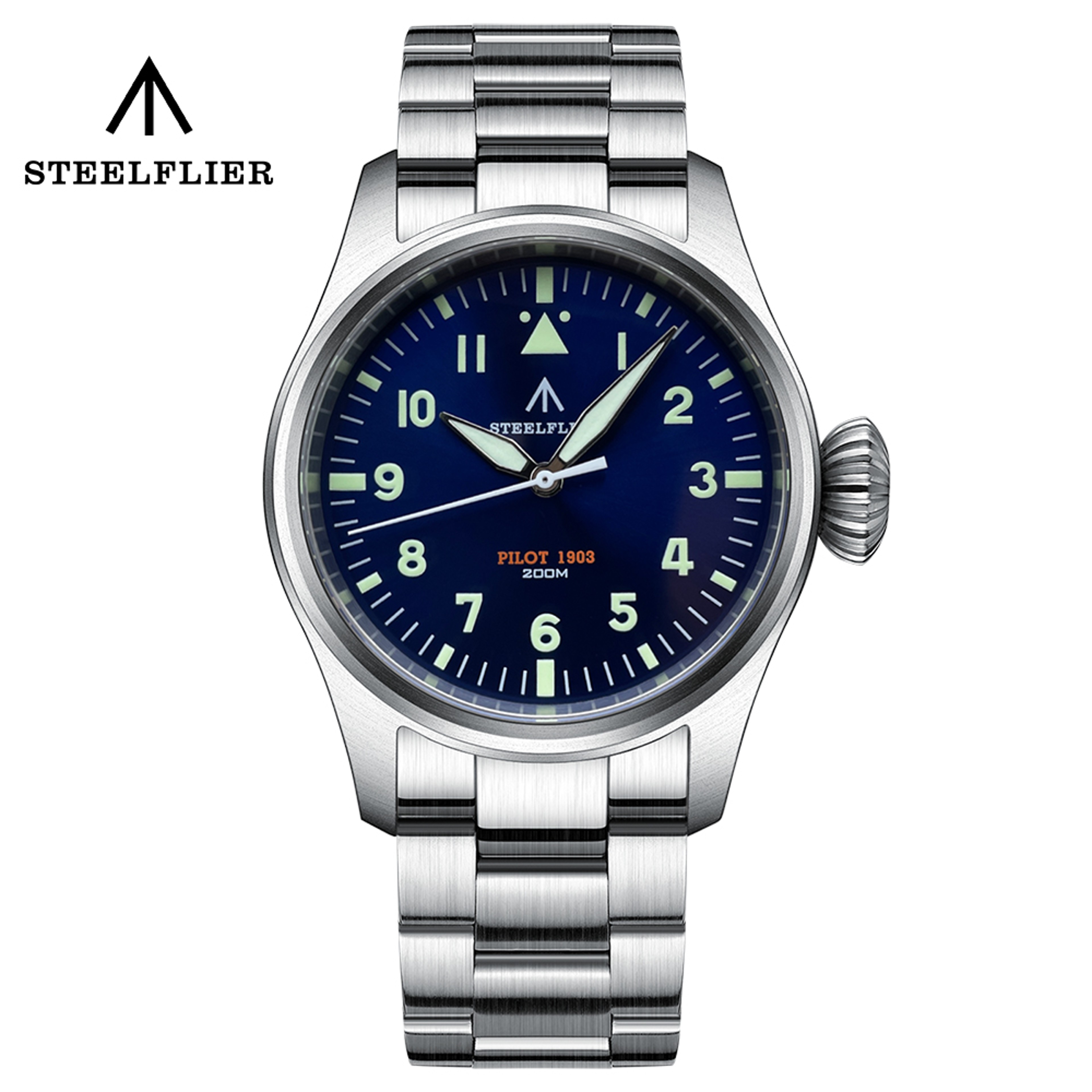 Men's Quartz Dive Watch with Sapphire Crystal and Luminous Hands – view 14