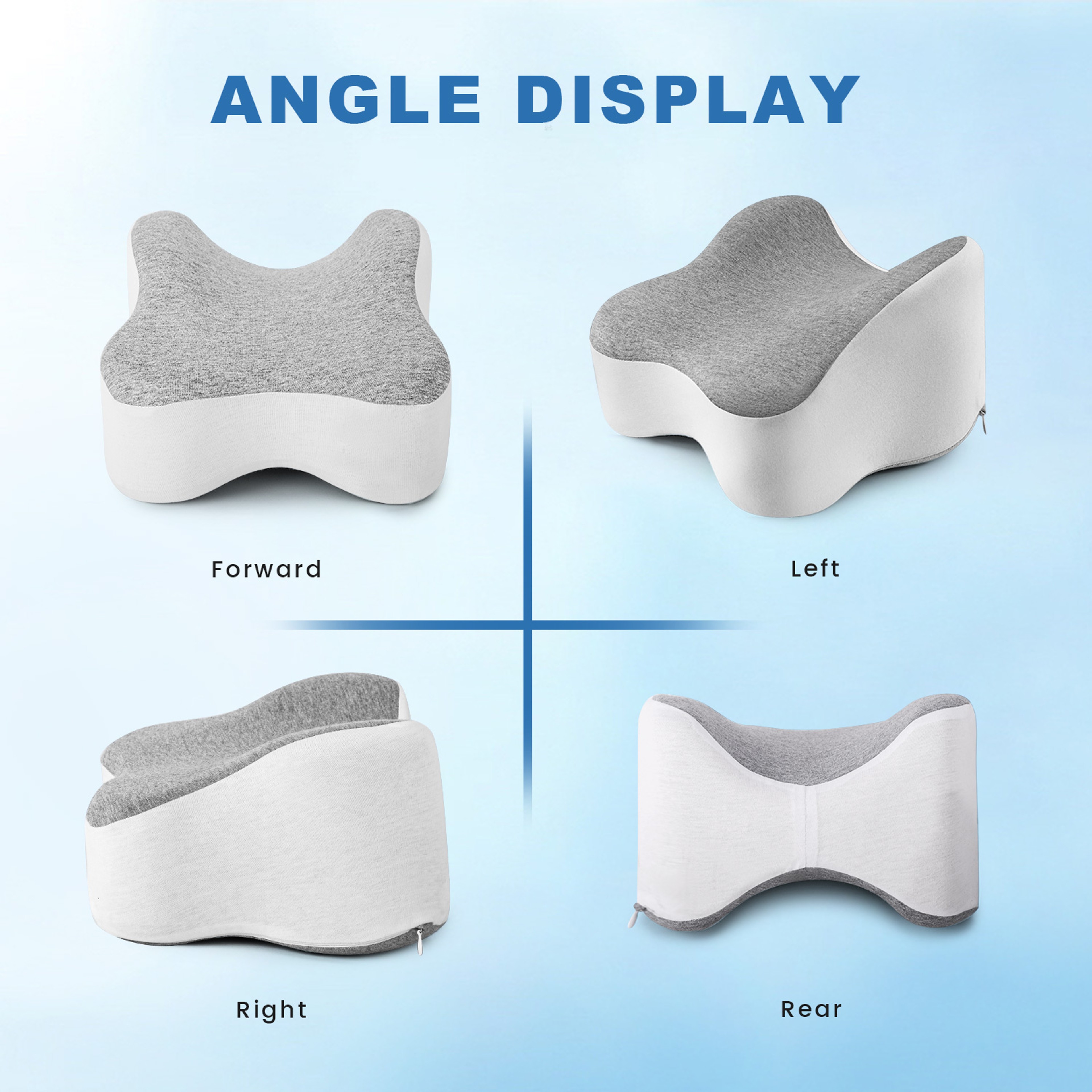 Memory Foam Leg And Knee Pillow For Side Sleepers 4