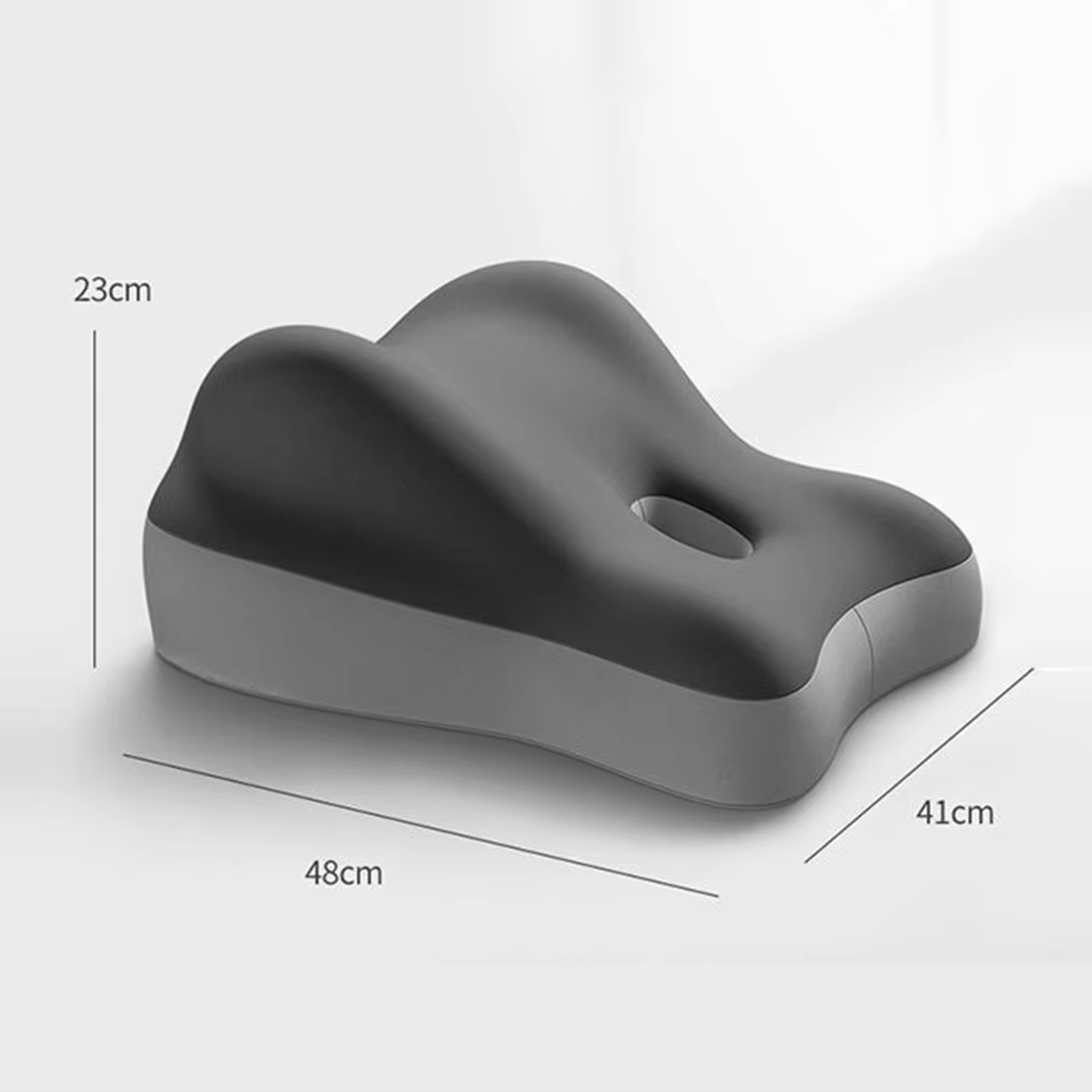 Ergonomic Wedge Support Pillow for Couples with Polyester Cotton Fabric – view 9