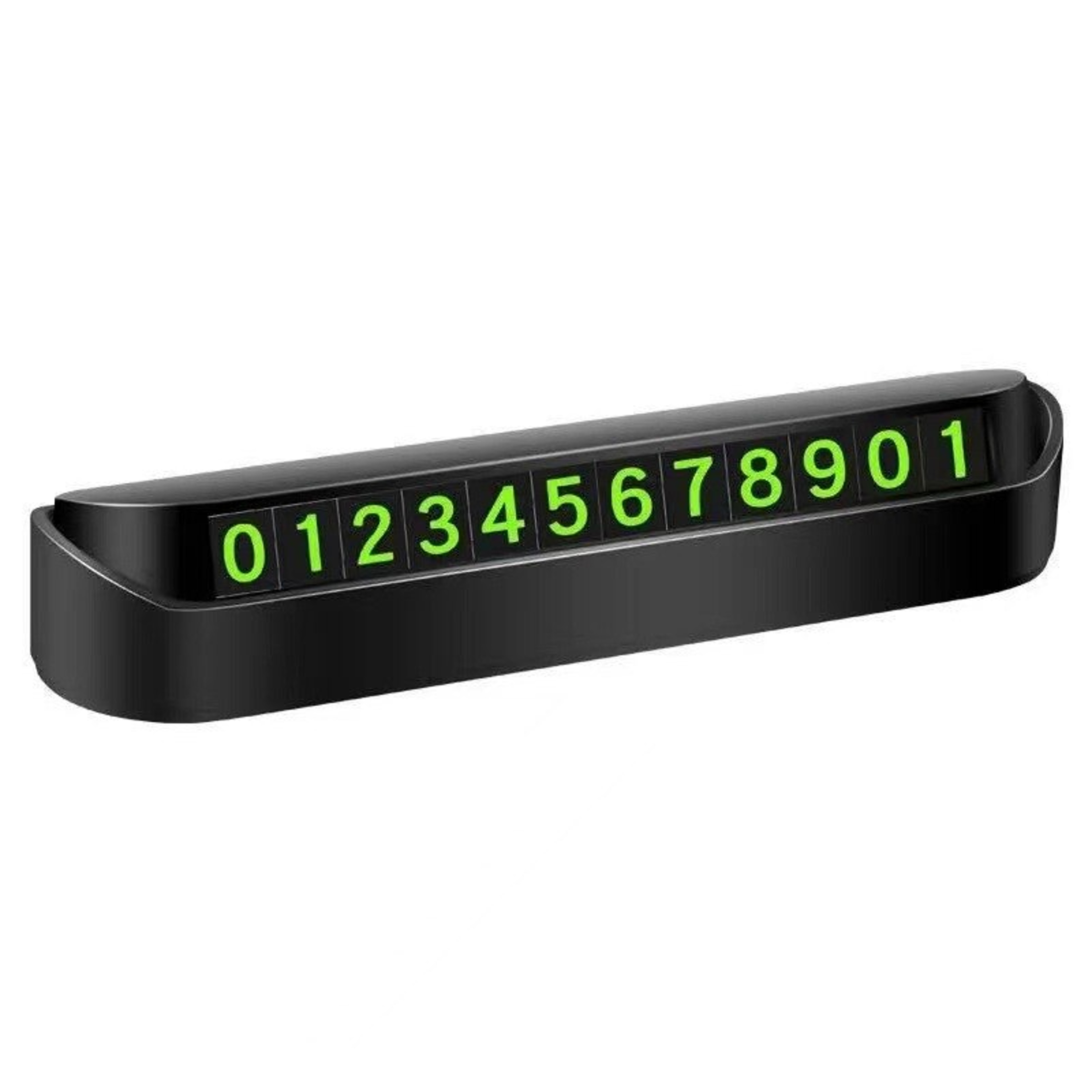 Car Temporary Parking Phone Number Card For Contact Display 5