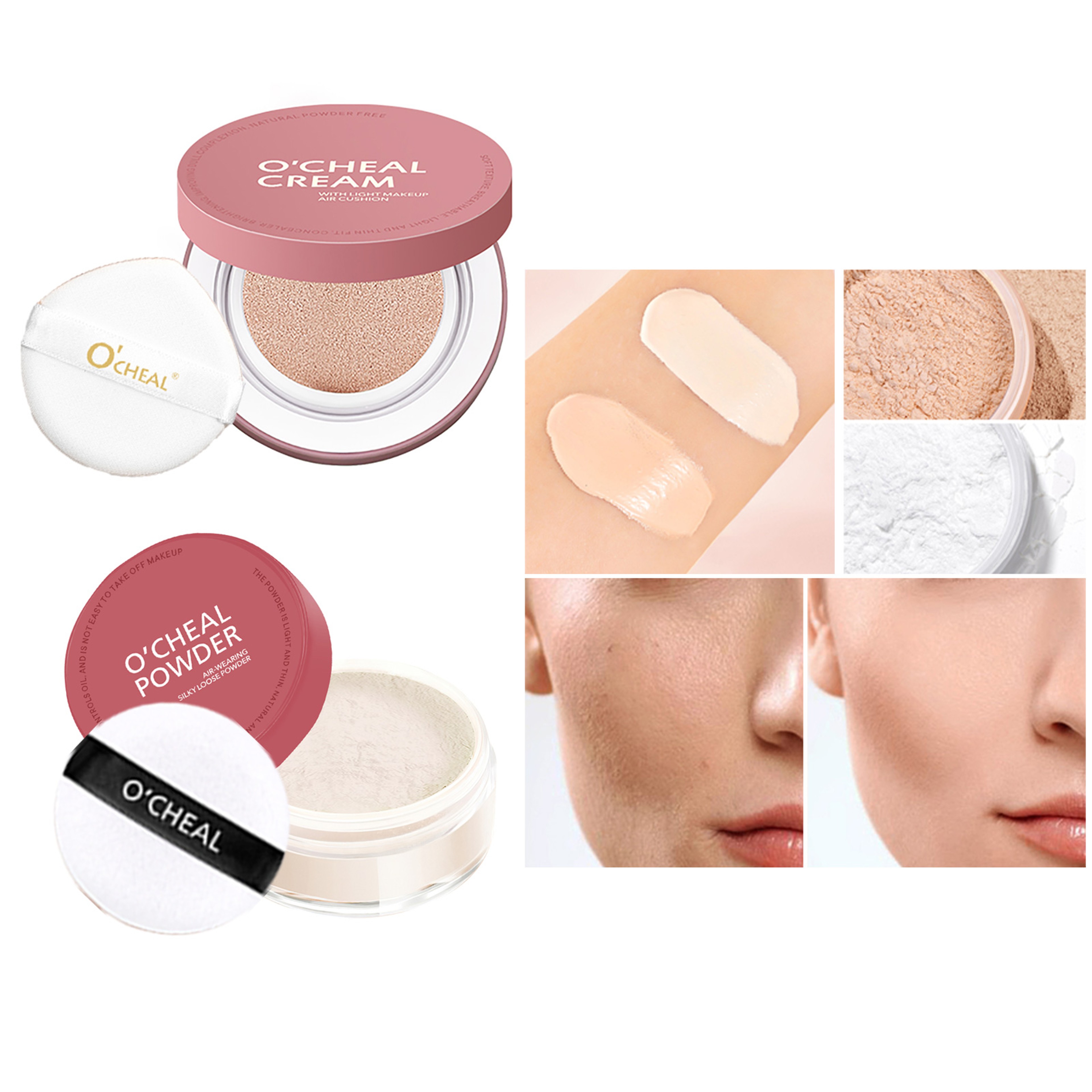 CC Cream Cushion Foundation With Moisturizing LongLasting Coverage 0