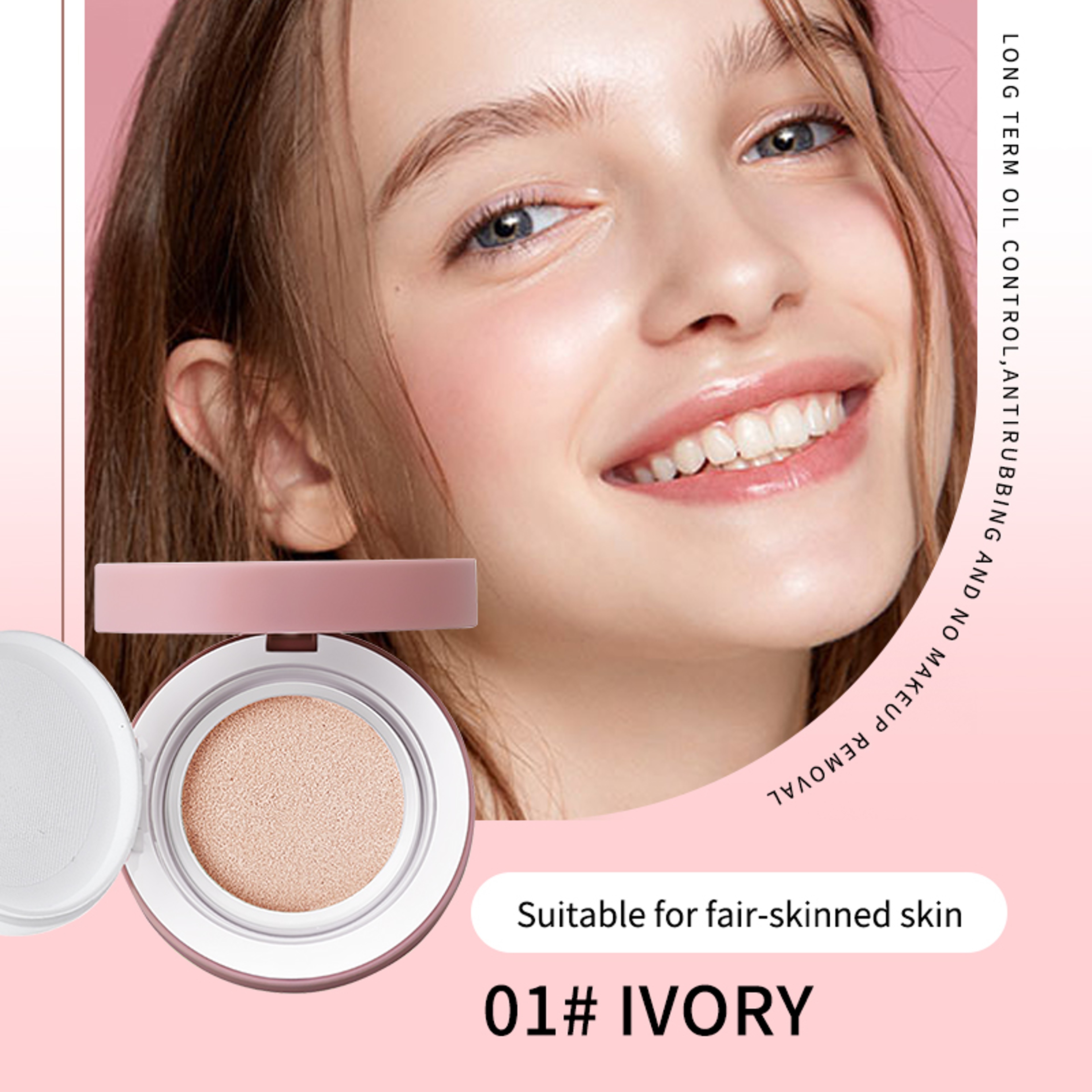 CC Cream Cushion Foundation With Moisturizing LongLasting Coverage 6