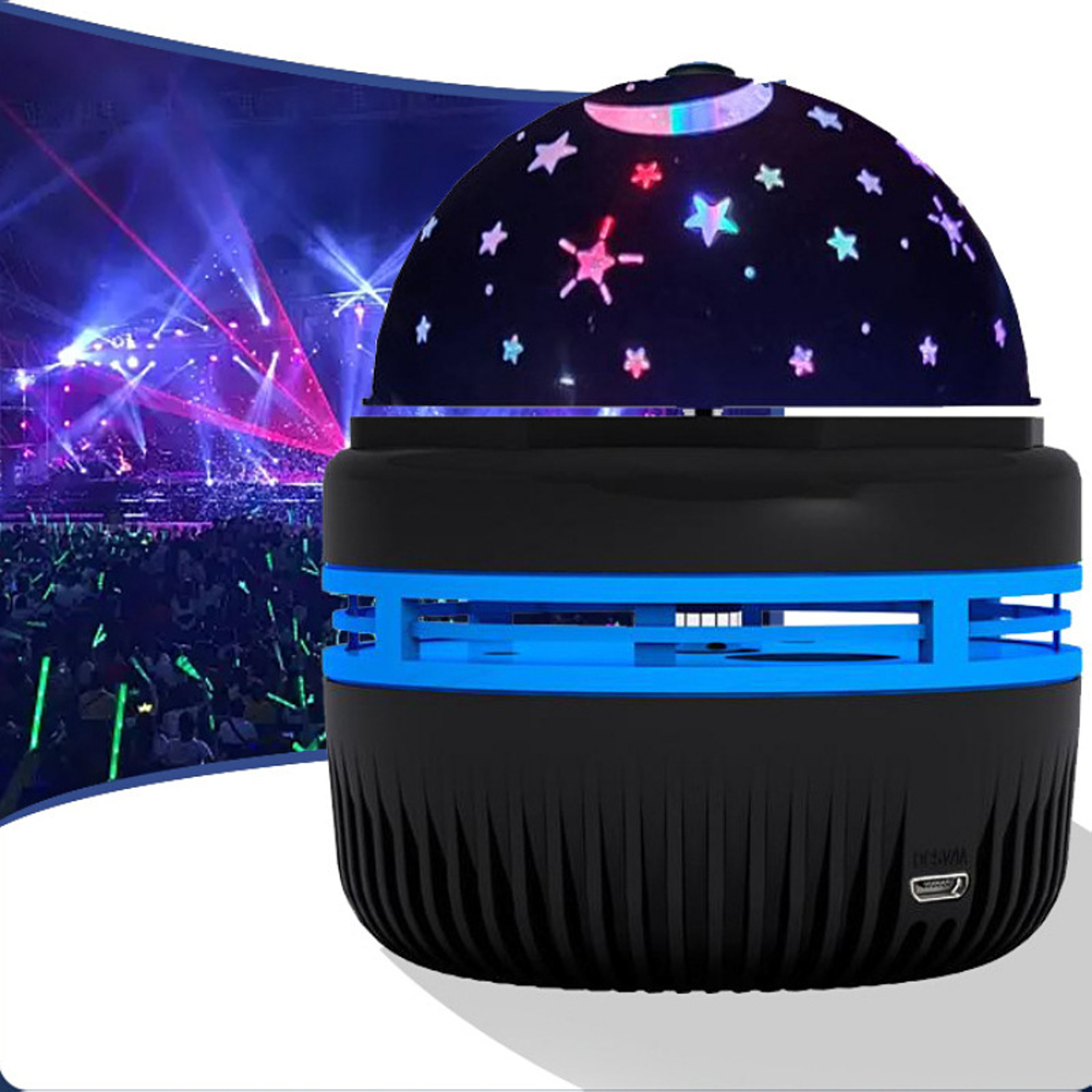 Rotating LED Starry Night Light Projector with Northern Lights Effect and Remote Control – view 4