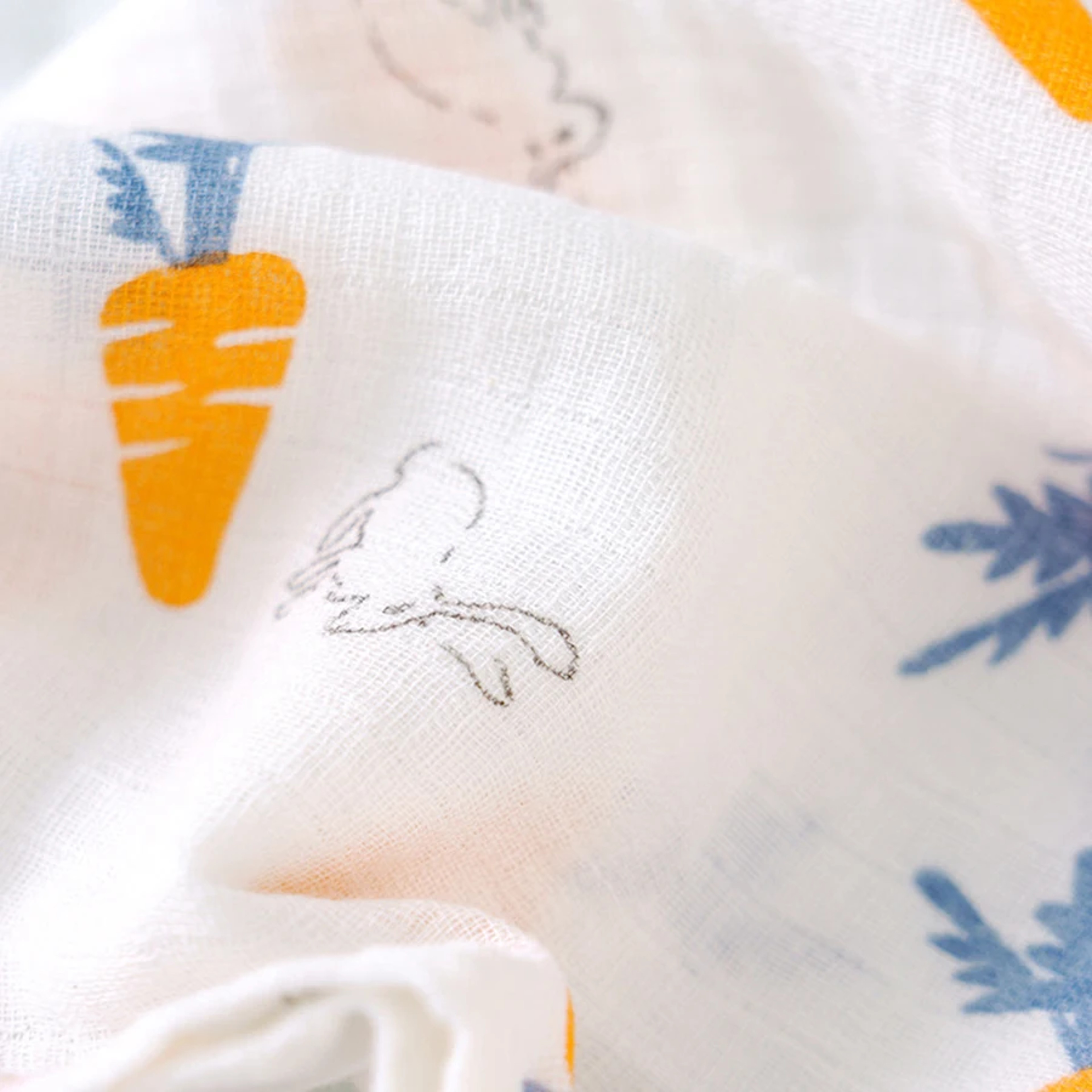 Layer Cotton Muslin Baby Swaddle Blanket Soft Summer Stroller Cover – view 5