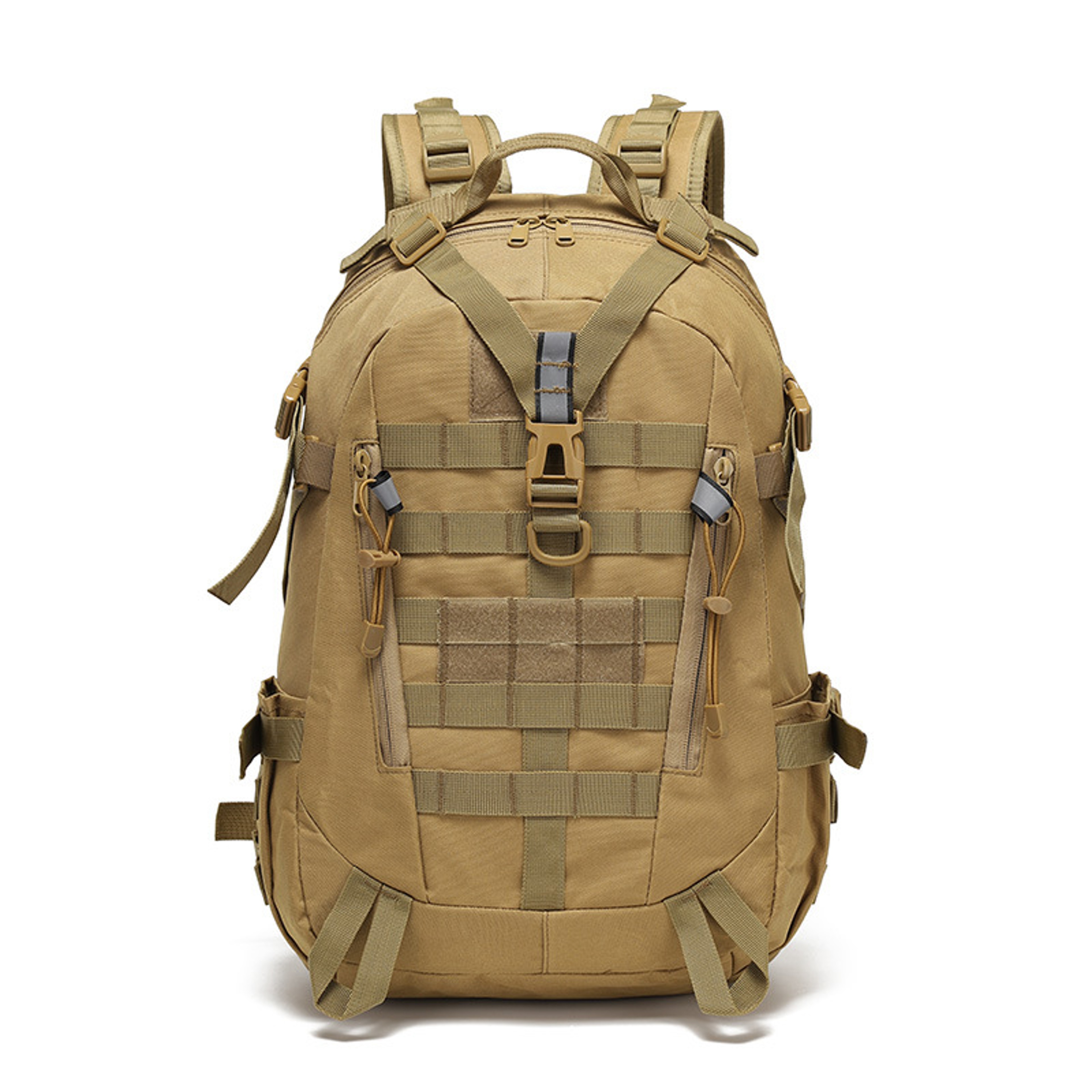 Waterproof Tactical Backpack with MOLLE Design and Reflective Details – view 8
