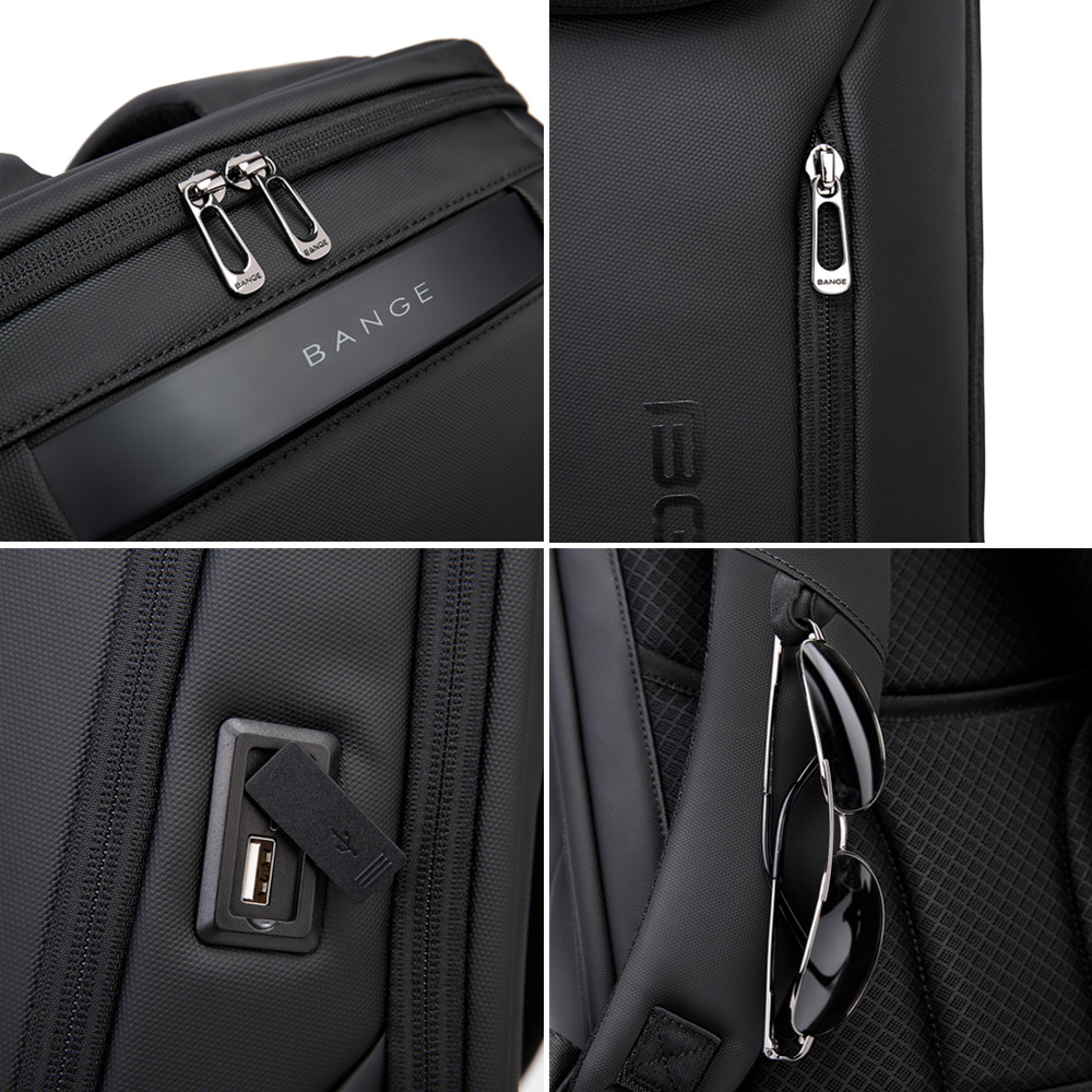 Waterproof Laptop Backpack with USB Charging Port for Travel and Business – view 5