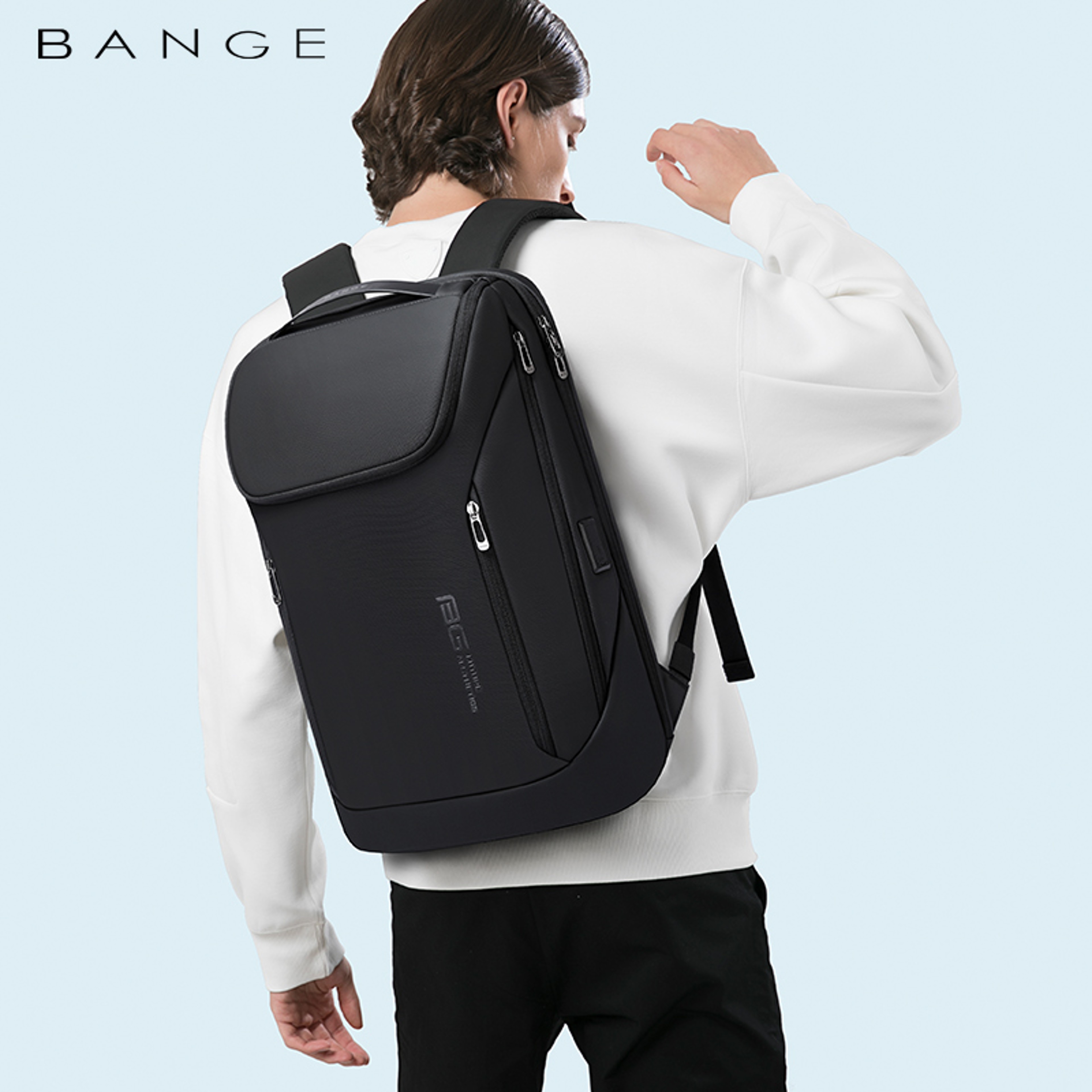 Waterproof Laptop Backpack with USB Charging Port for Travel and Business – view 6