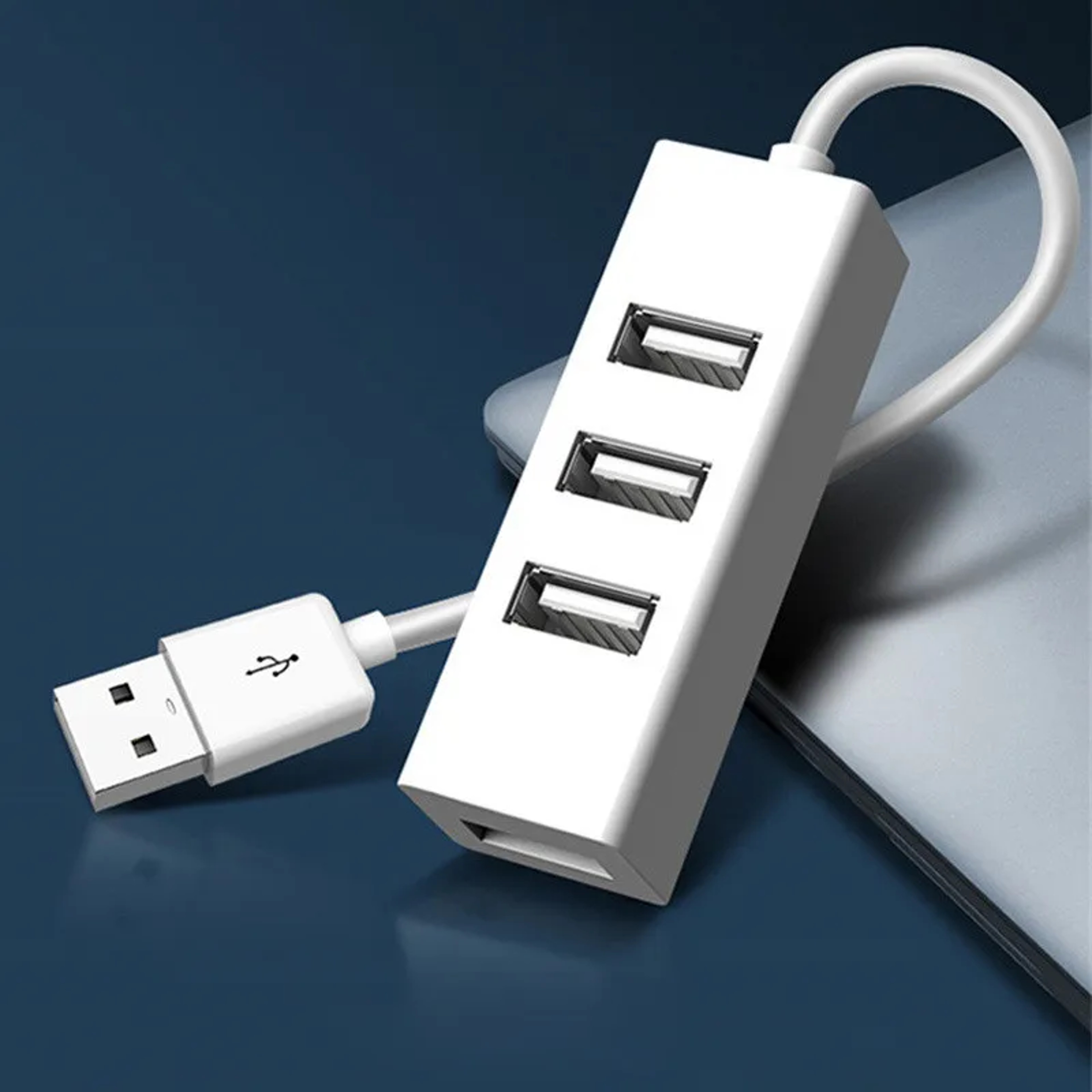 4-Port USB 2.0 Hub Multi USB Splitter for PC and Laptop – view 1