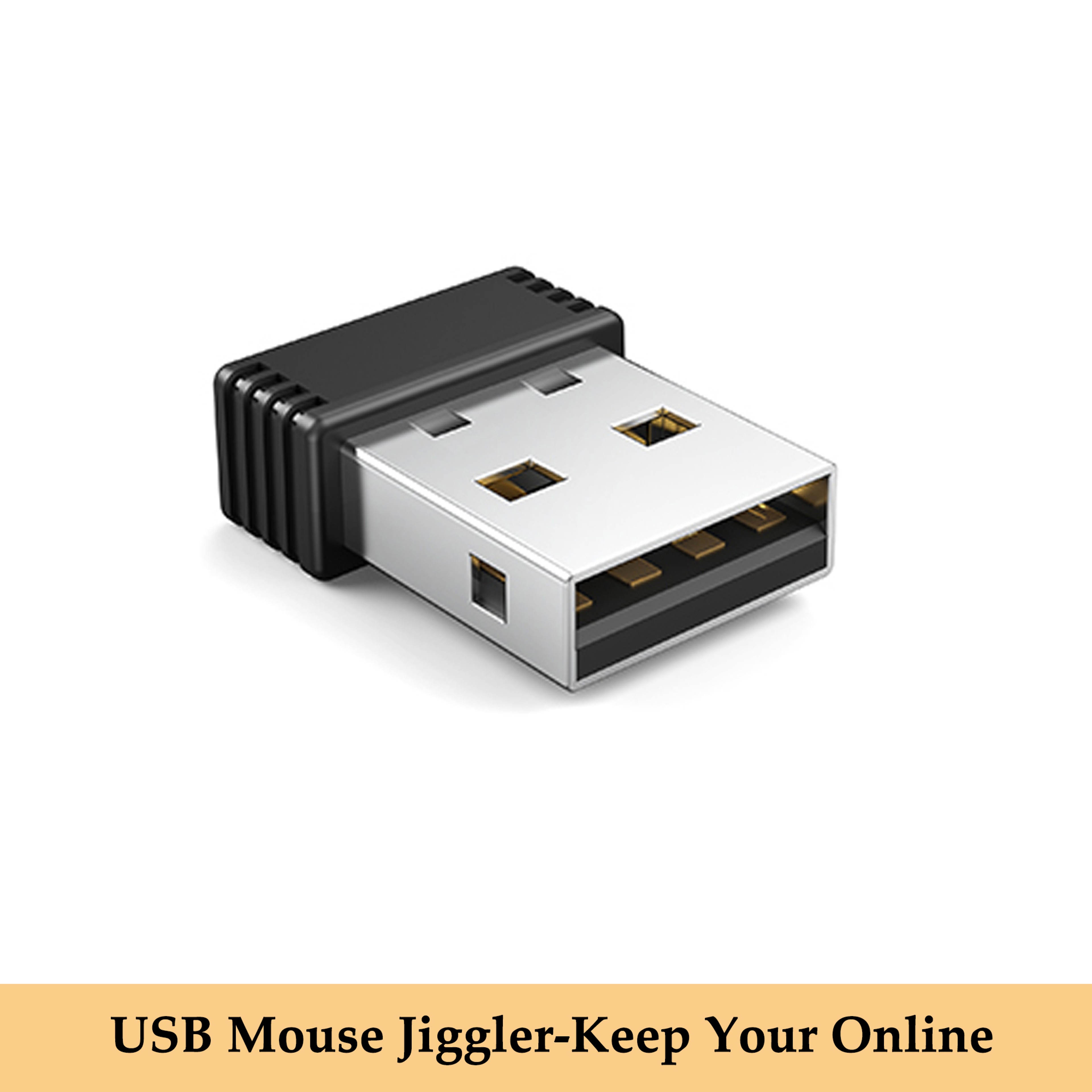 USB Mouse Jiggler Wireless Automatic Mouse Mover For Keeping Computers Awake 0