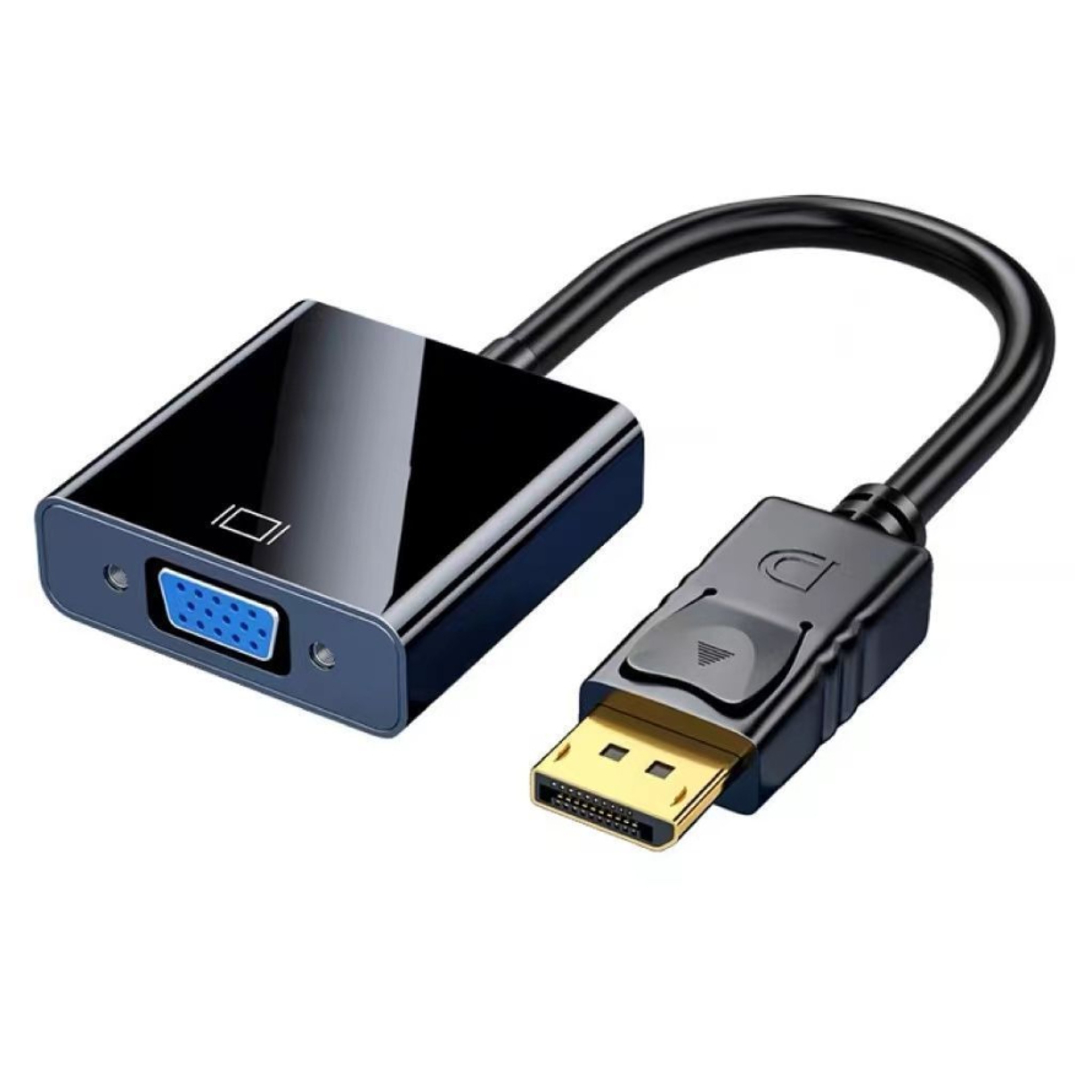 DisplayPort To VGA Adapter Cable 1080P DP Male To VGA Female Converter 7
